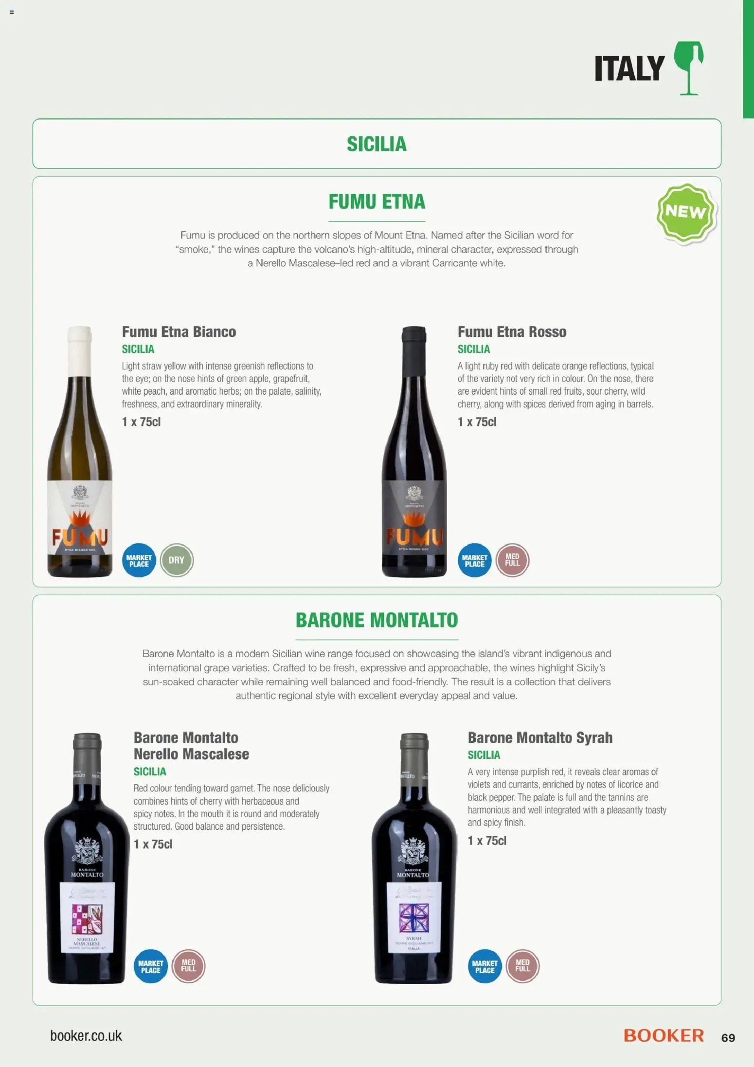 Booker Wholesale - 2026 On Trade Wine List