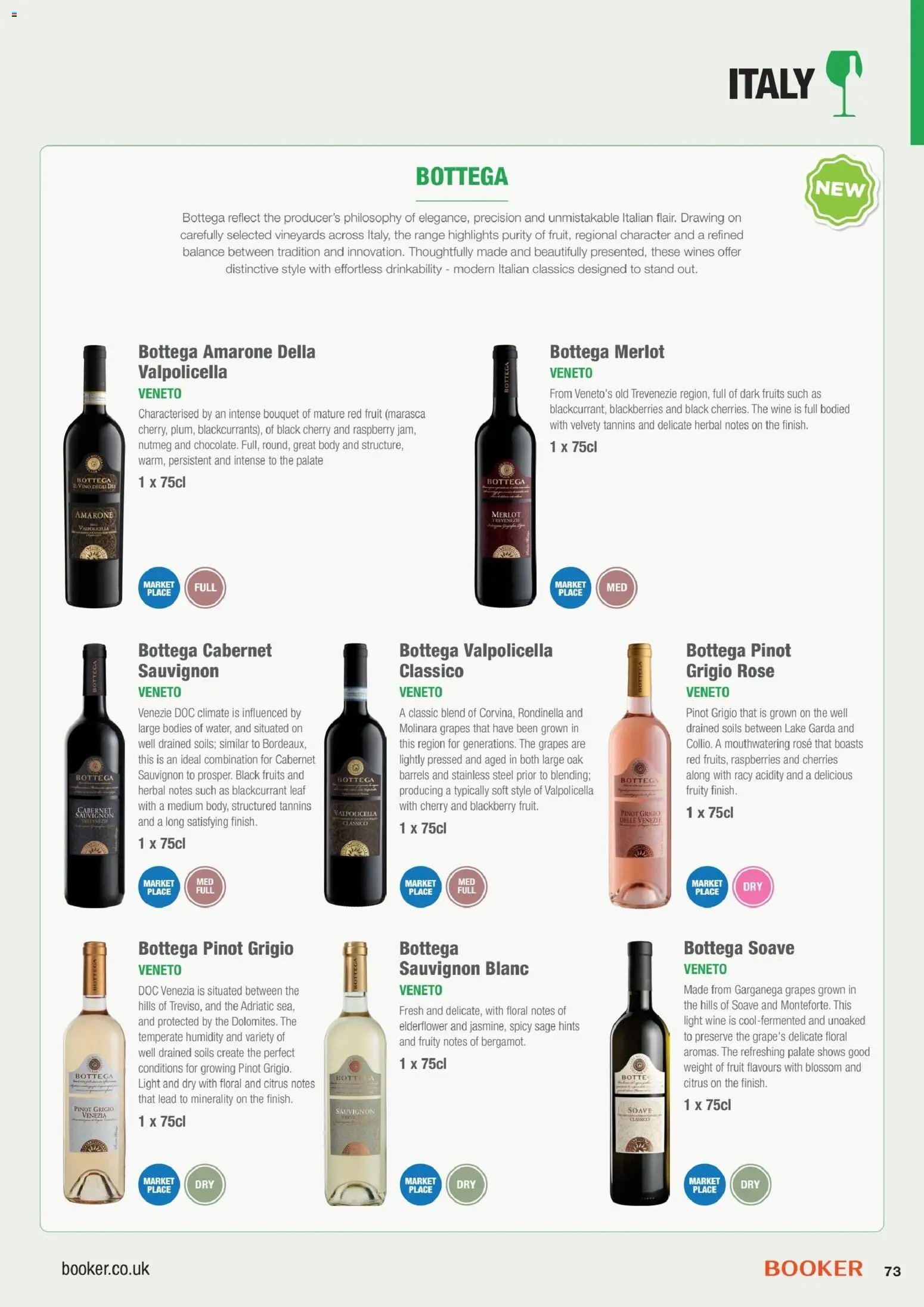 Booker Wholesale - 2026 On Trade Wine List