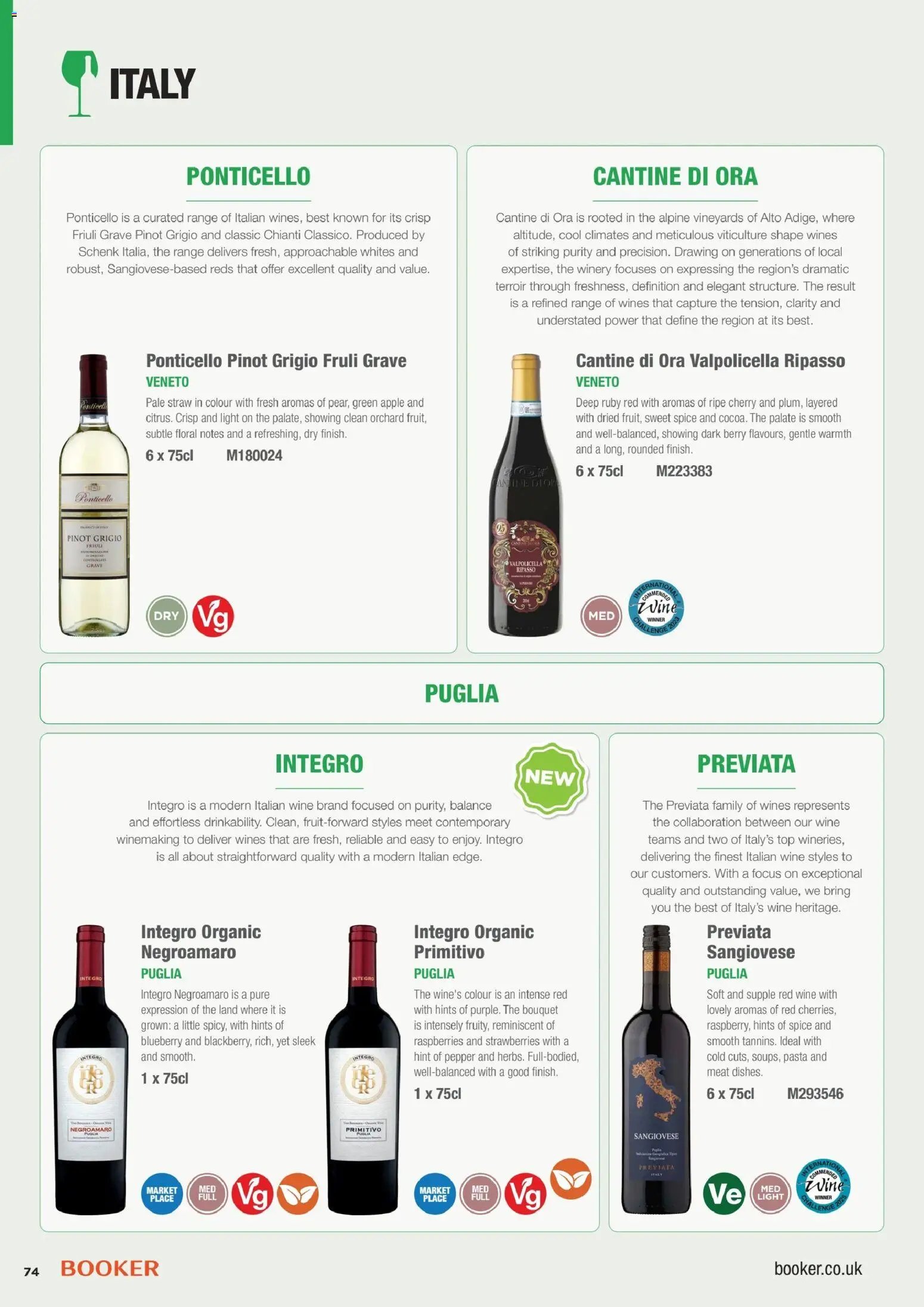 Booker Wholesale - 2026 On Trade Wine List