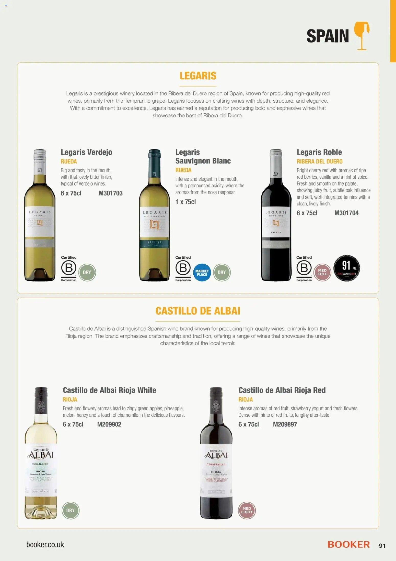 Booker Wholesale - 2026 On Trade Wine List