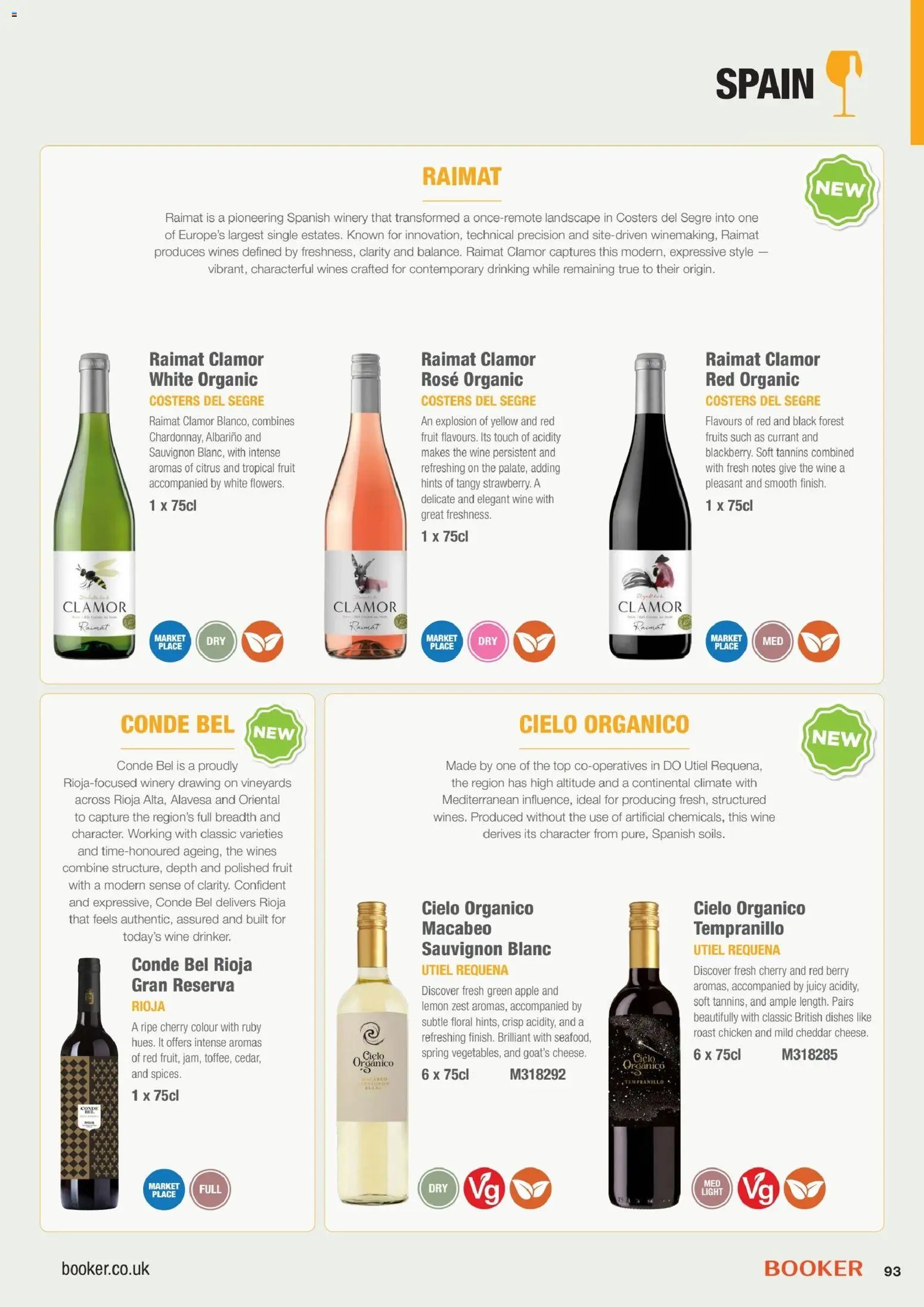 Booker Wholesale - 2026 On Trade Wine List