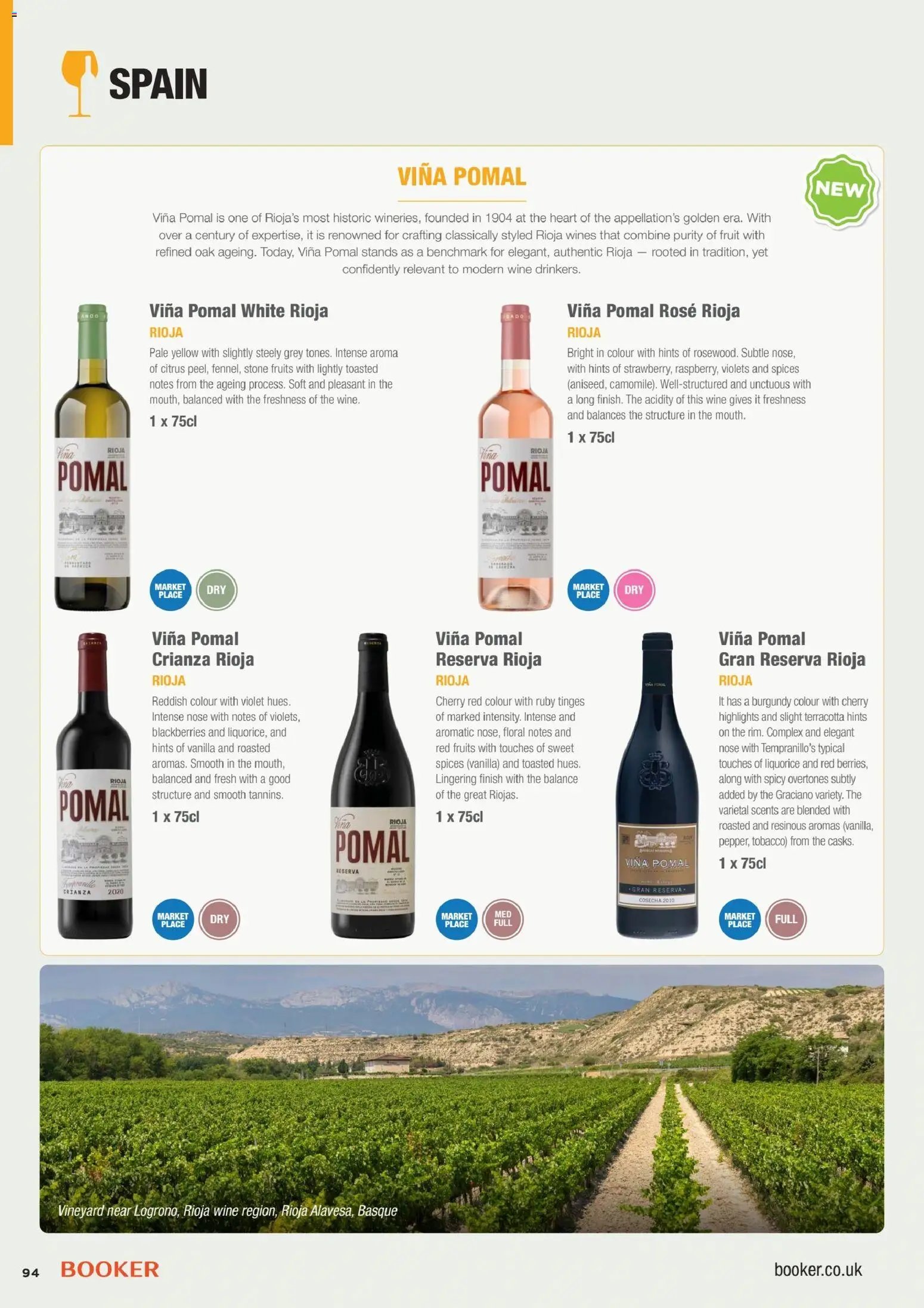 Booker Wholesale - 2026 On Trade Wine List