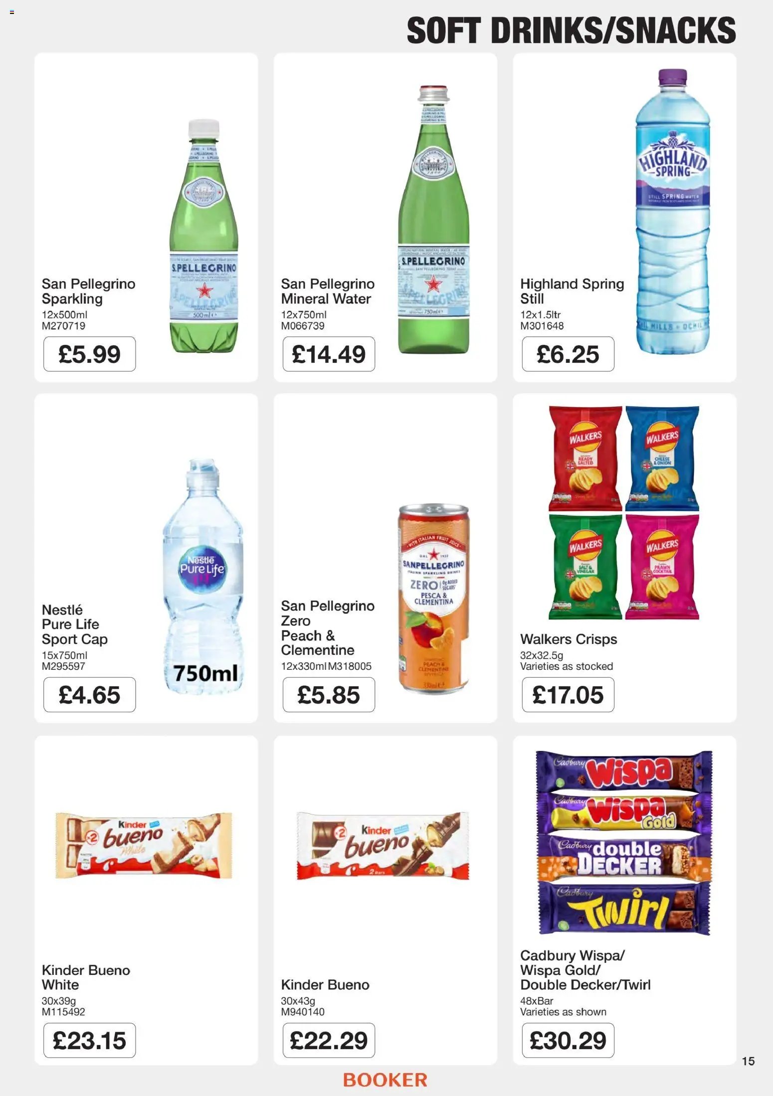 Booker Wholesale - NP9 Foodservice Specials