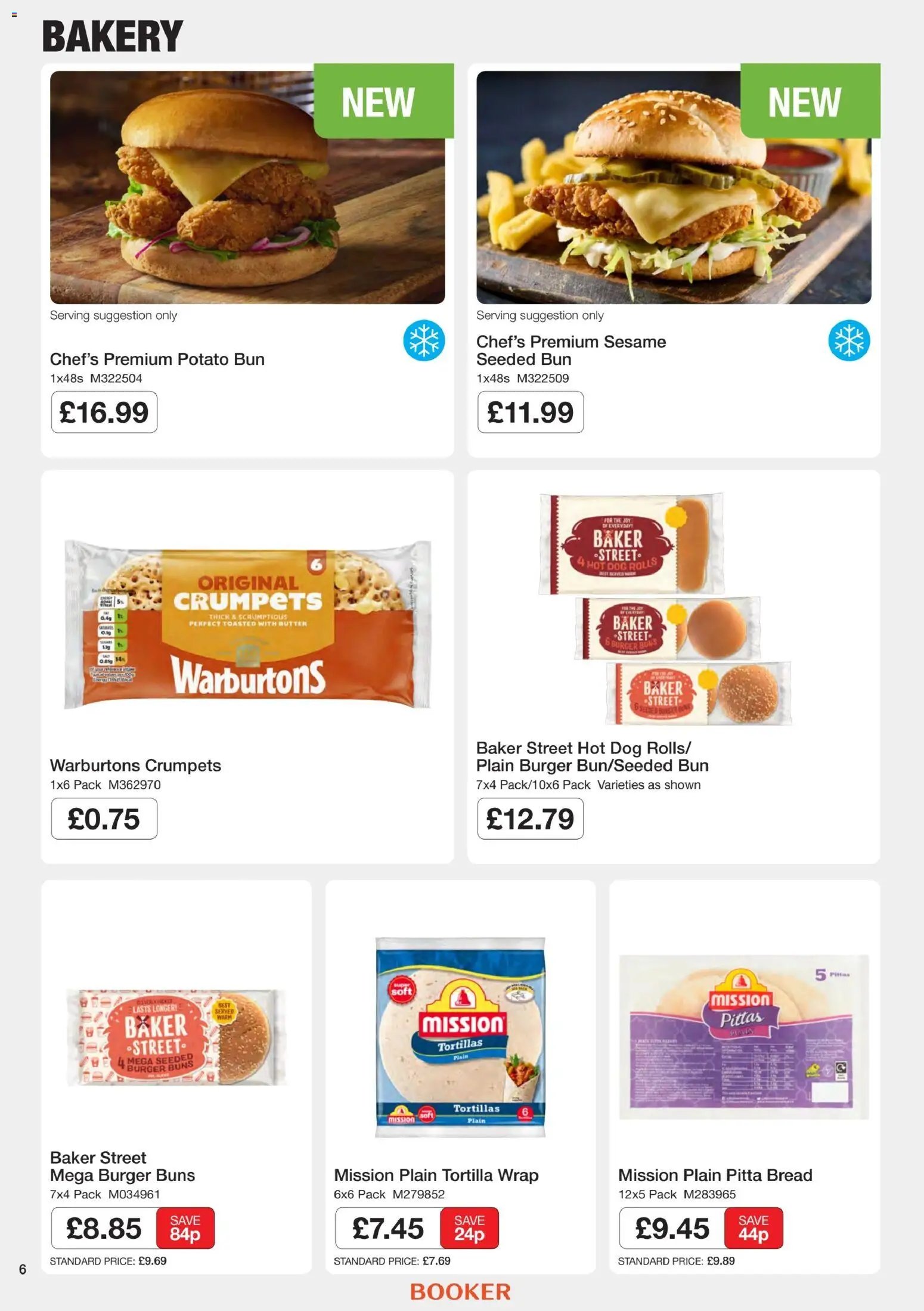 Booker Wholesale - NP9 Foodservice Specials