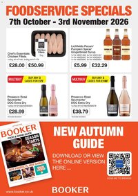 Booker Wholesale - NP9 Foodservice Specials