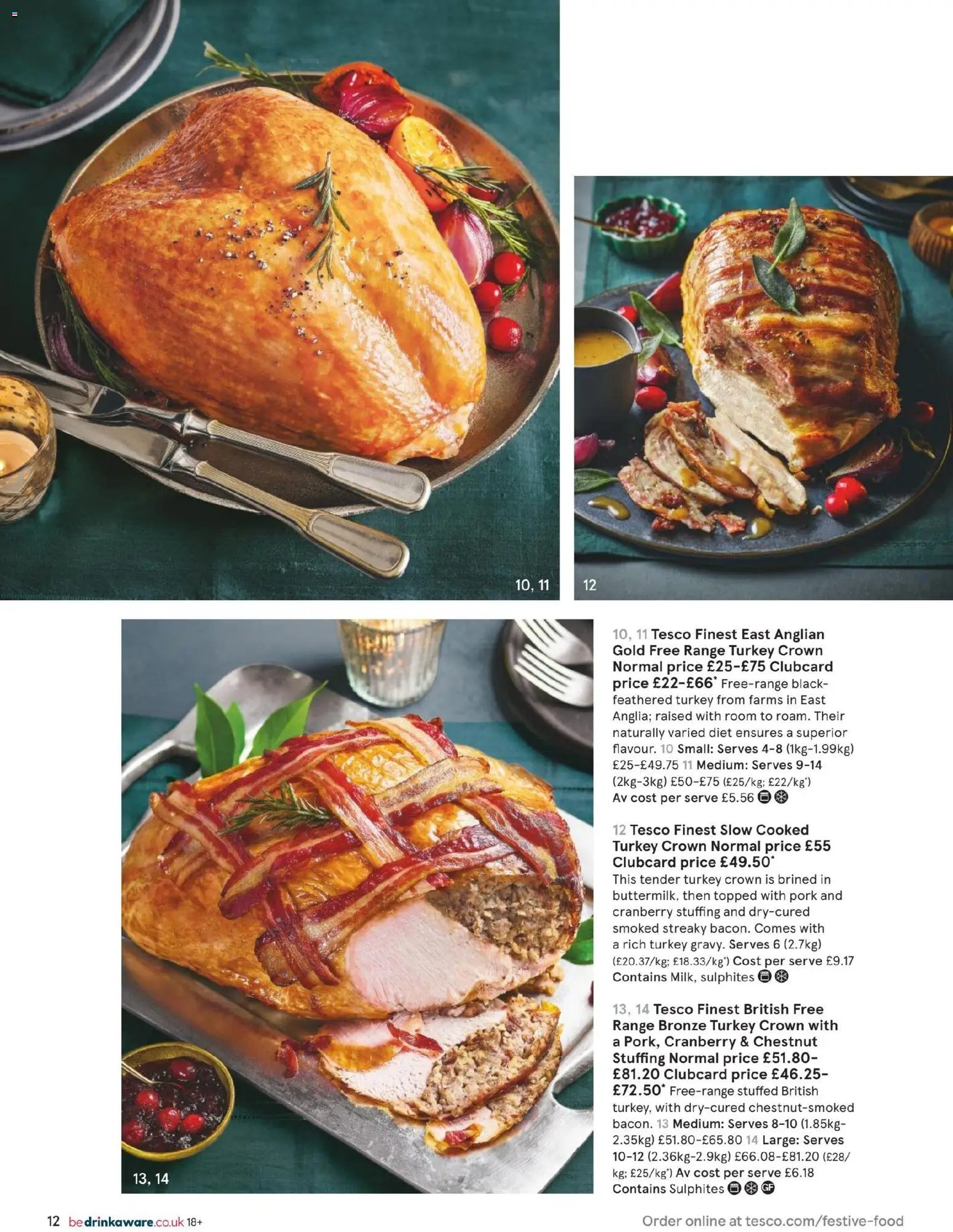 Tesco - Festive Food to Order