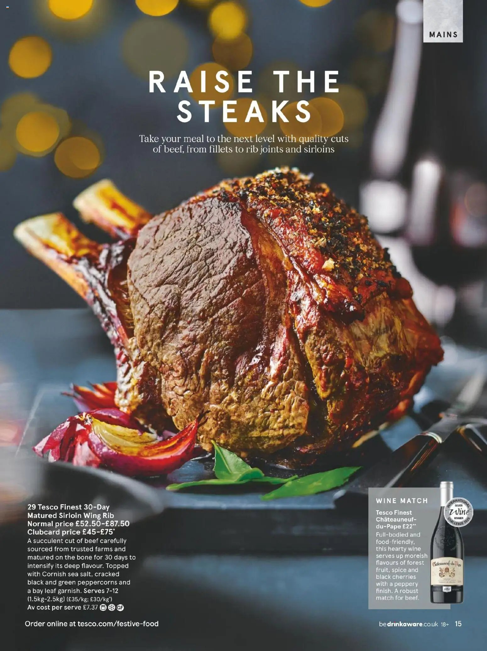 Tesco - Festive Food to Order