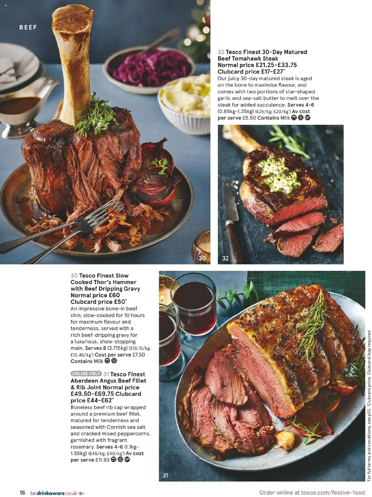 Tesco - Festive Food to Order