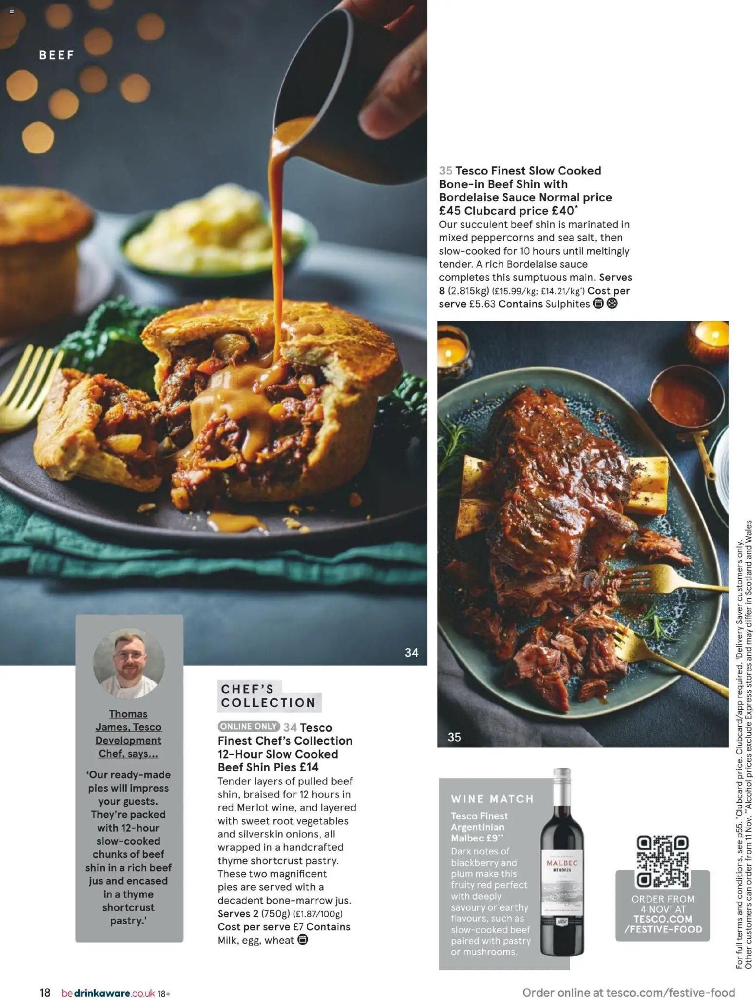 Tesco - Festive Food to Order