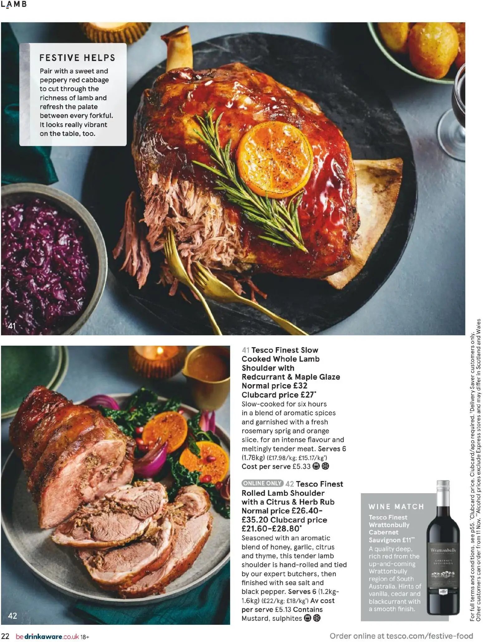 Tesco - Festive Food to Order