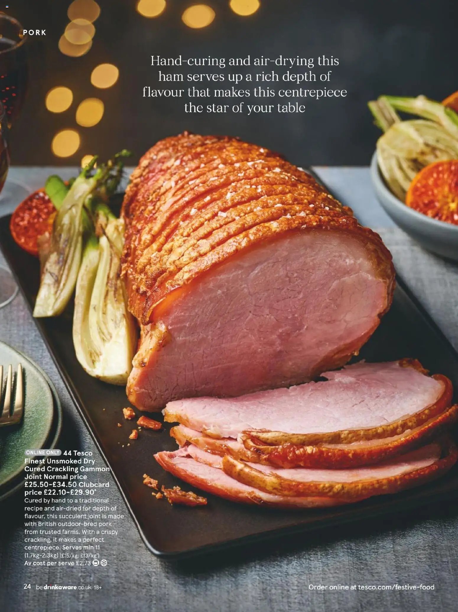 Tesco - Festive Food to Order