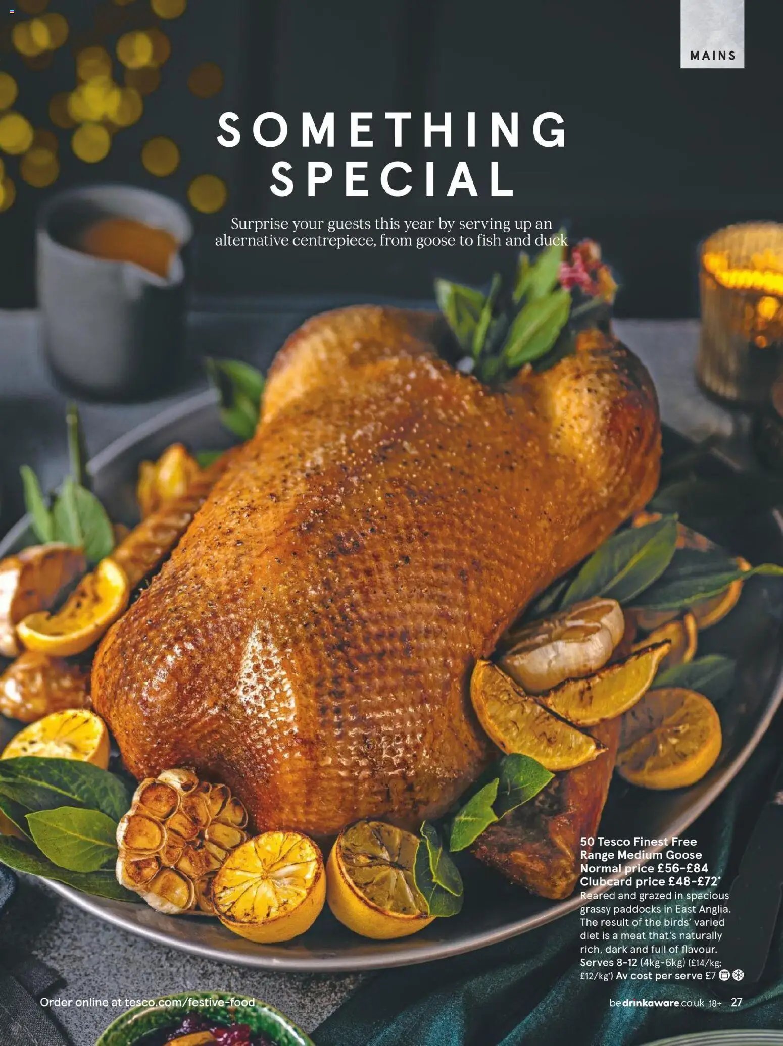 Tesco - Festive Food to Order
