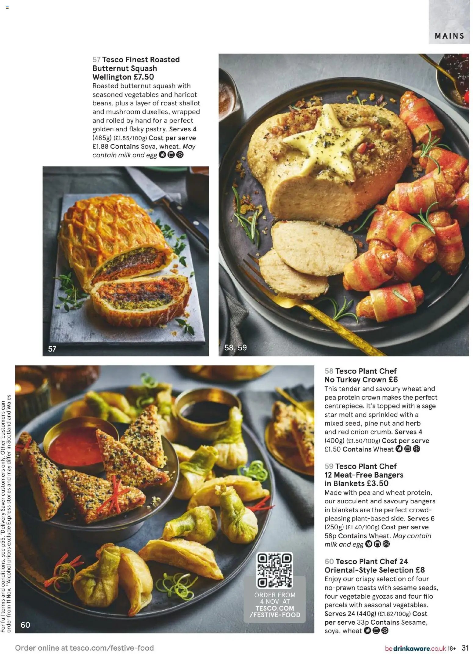 Tesco - Festive Food to Order