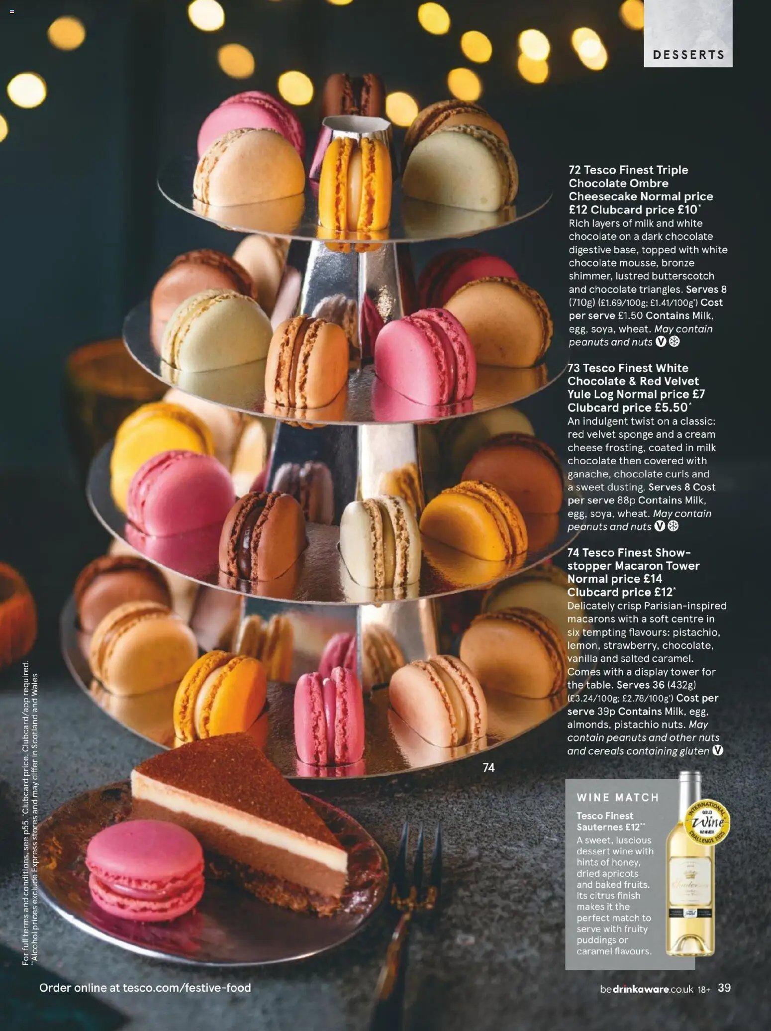 Tesco - Festive Food to Order