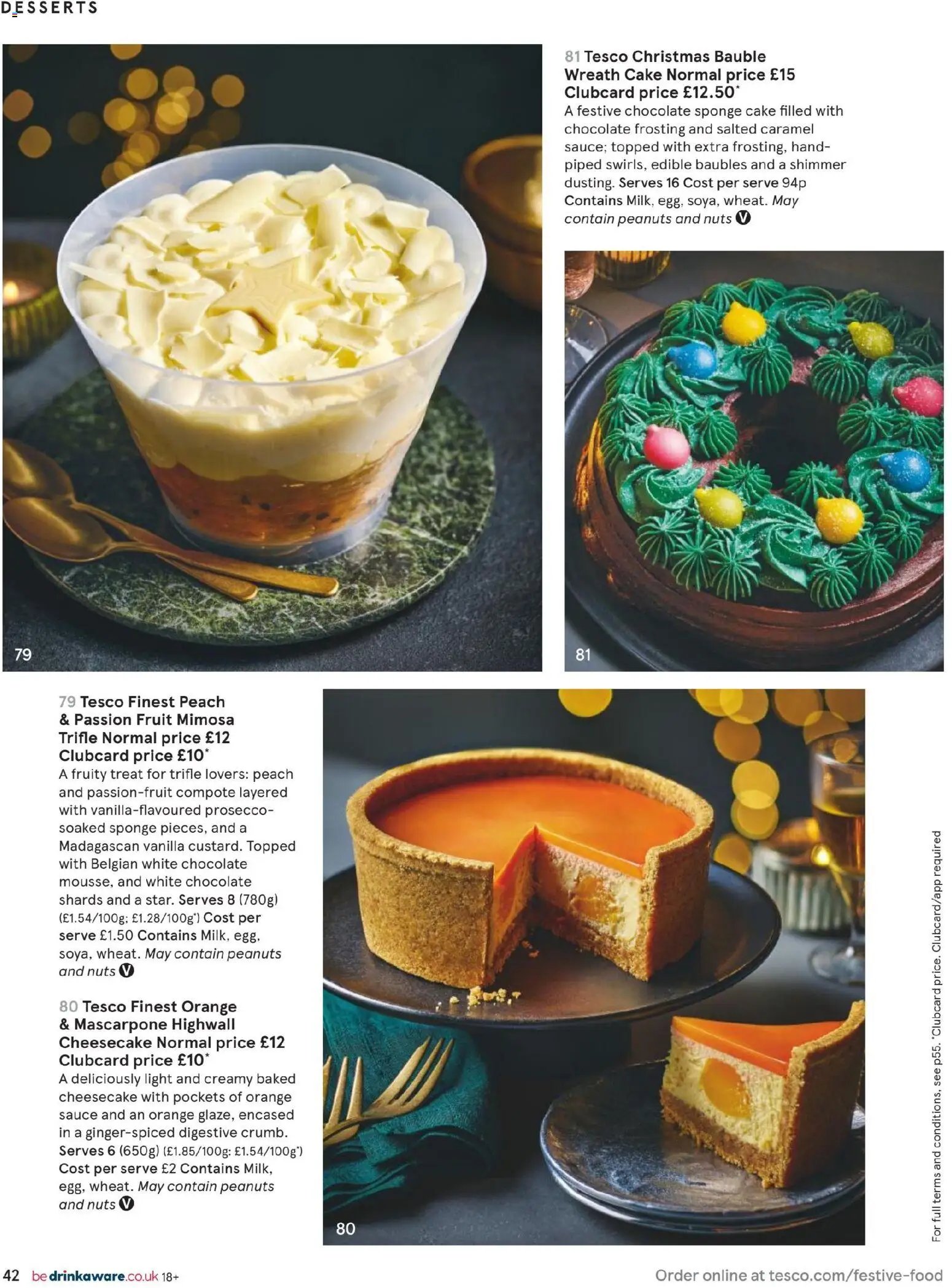 Tesco - Festive Food to Order