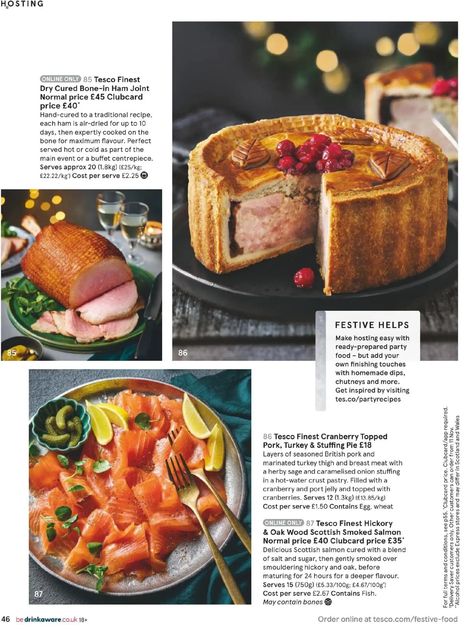 Tesco - Festive Food to Order