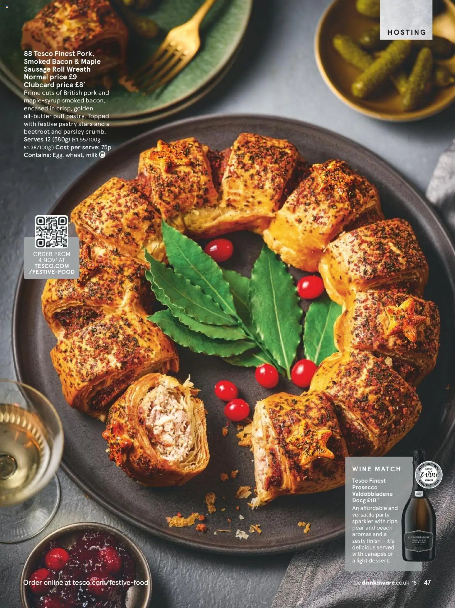 Tesco - Festive Food to Order