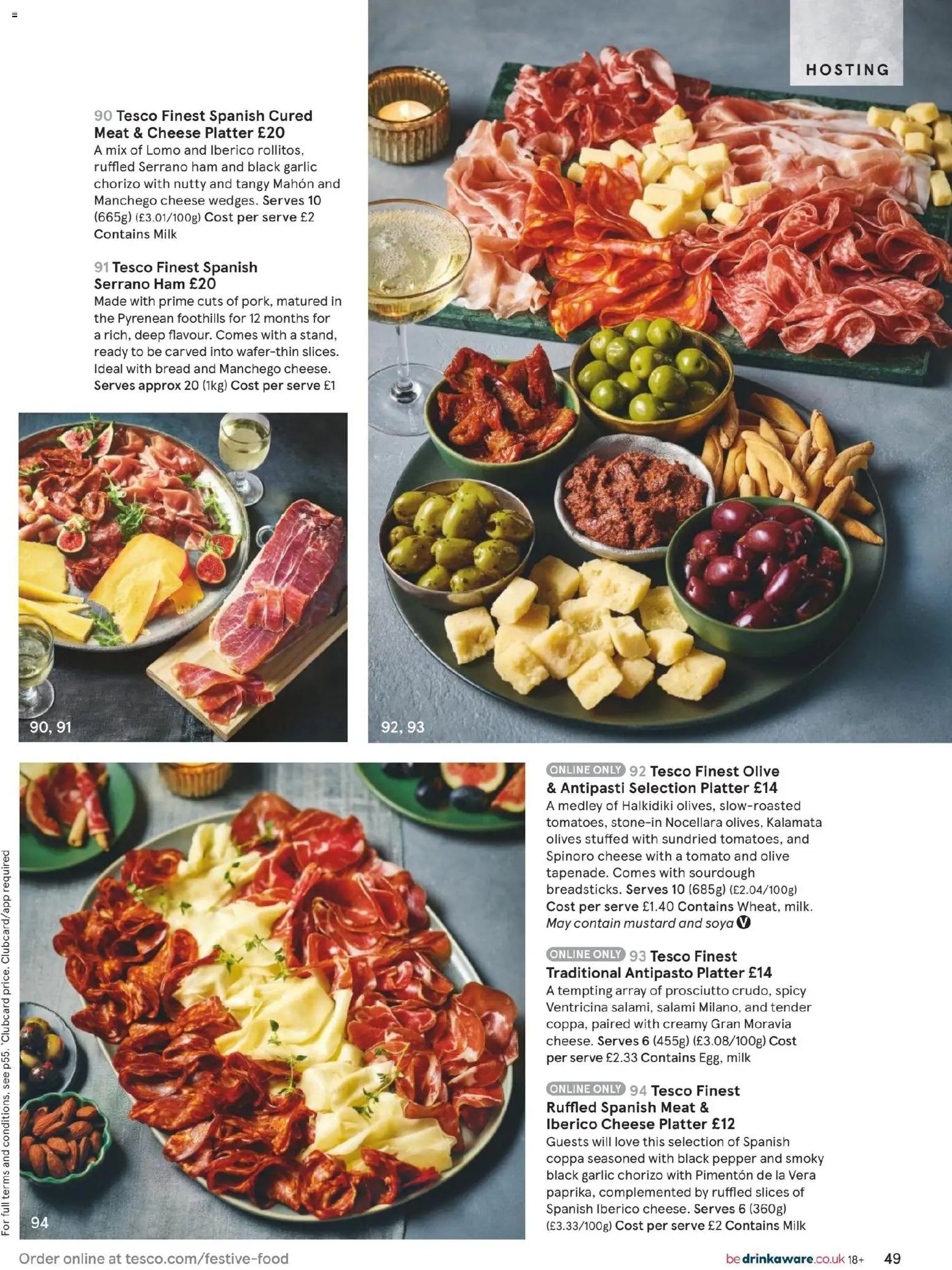 Tesco - Festive Food to Order
