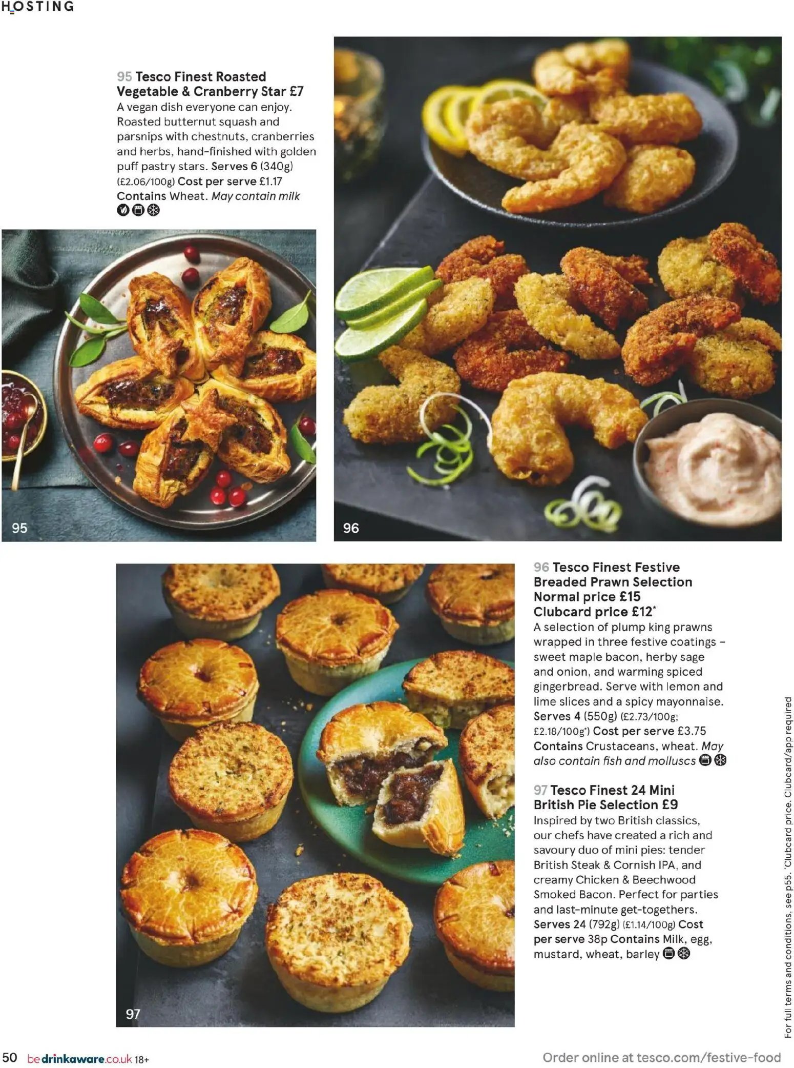 Tesco - Festive Food to Order