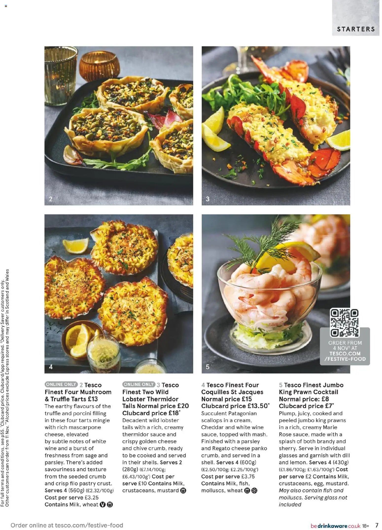 Tesco - Festive Food to Order