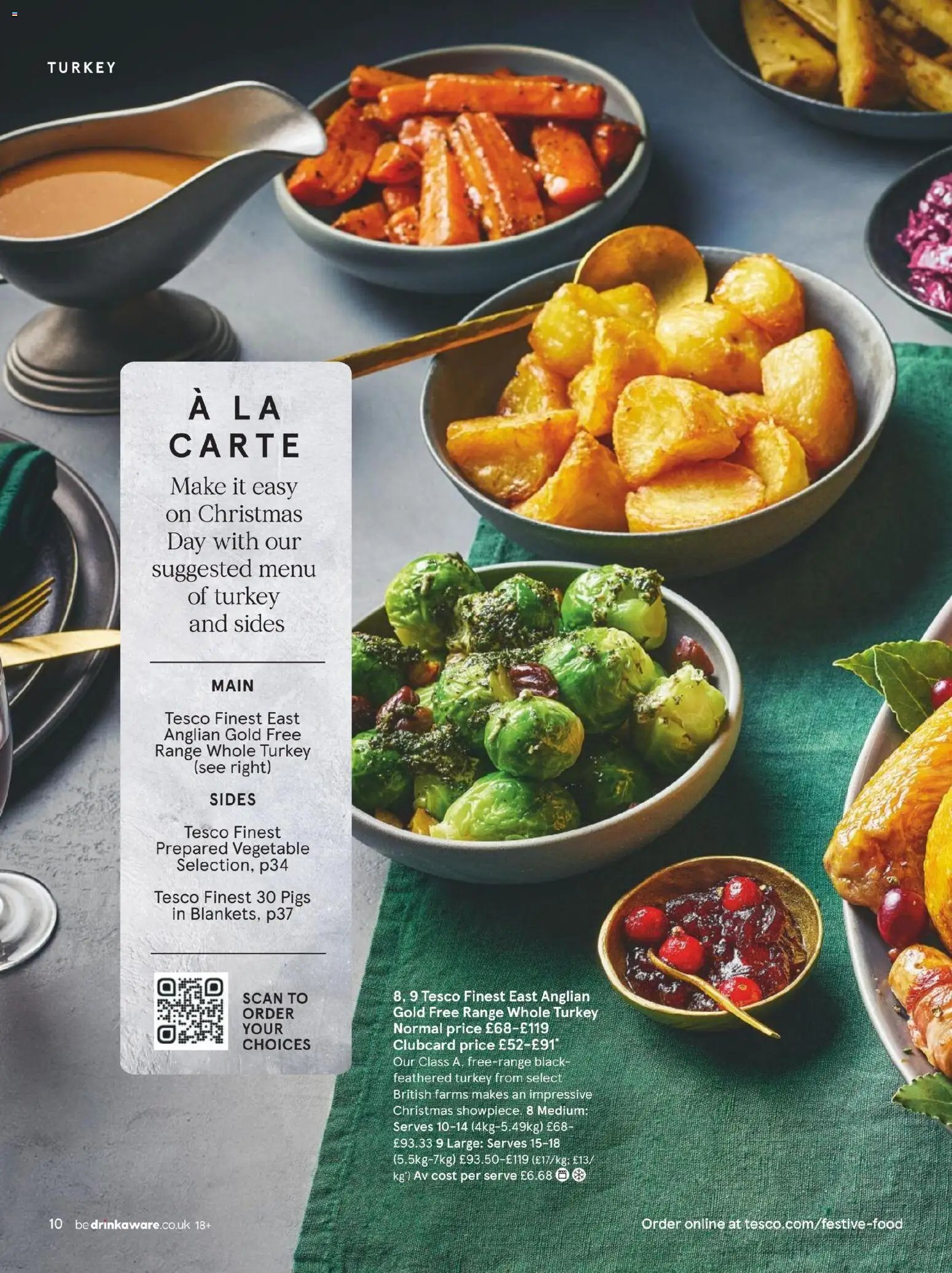 Tesco - Festive Food to Order