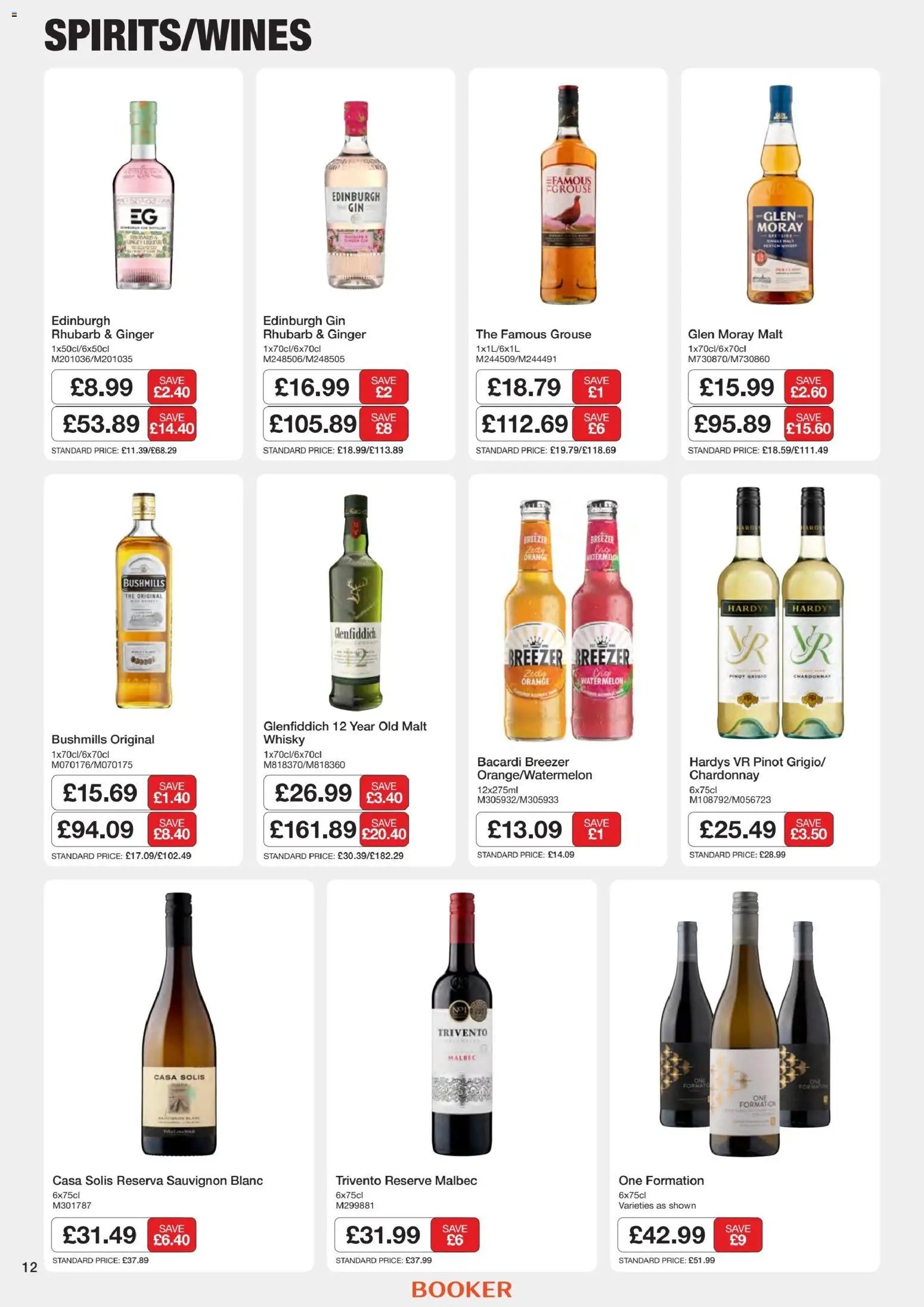 Booker Wholesale - NP5 - Catering Specials