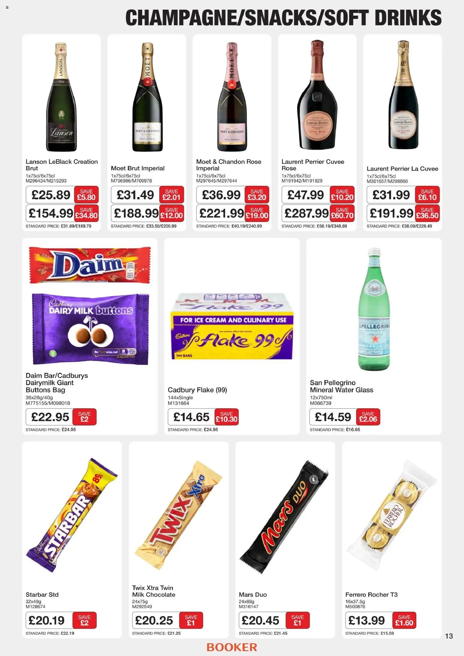 Booker Wholesale - NP5 - Catering Specials