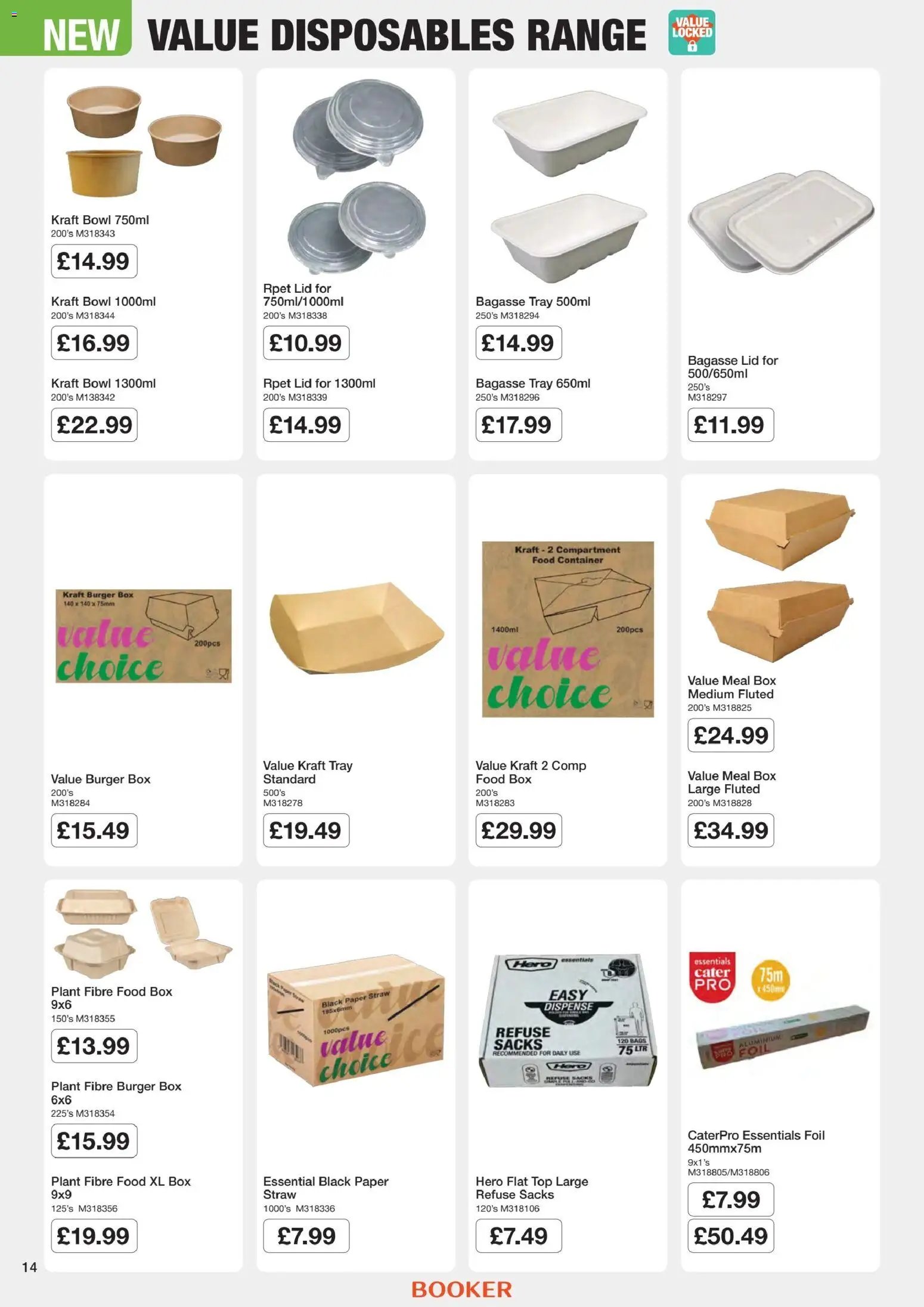 Booker Wholesale - NP5 - Catering Specials