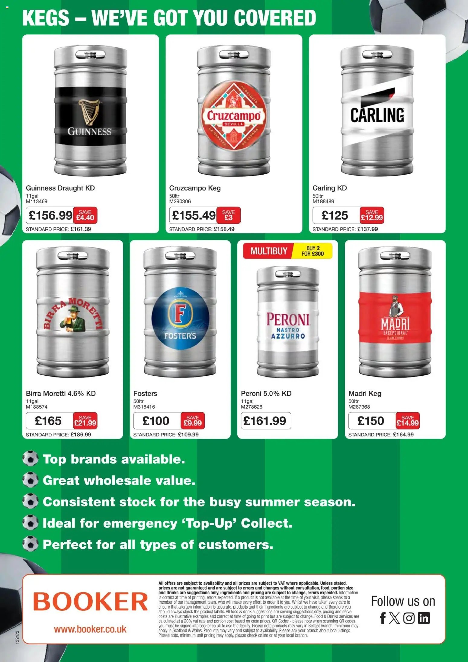 Booker Wholesale - NP5 - Catering Specials