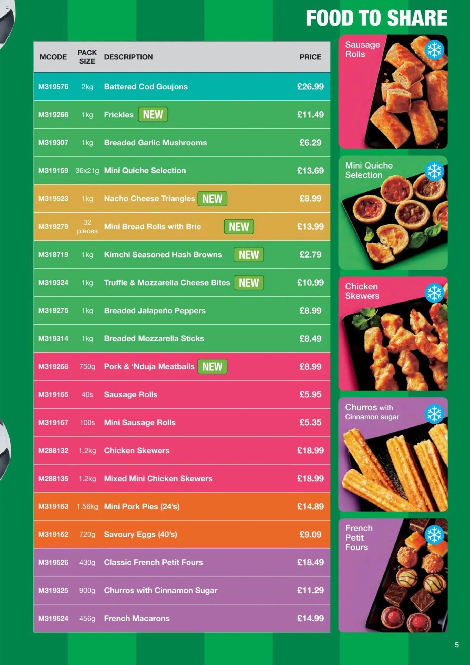 Booker Wholesale - NP5 - Catering Specials