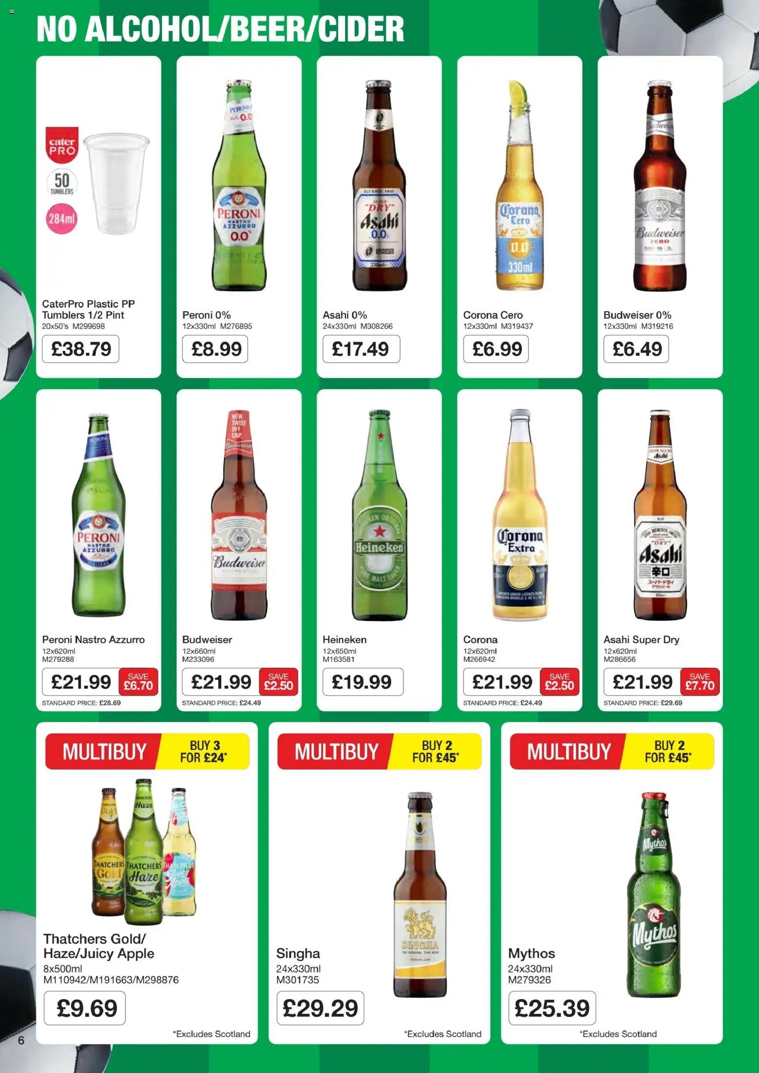Booker Wholesale - NP5 - Catering Specials
