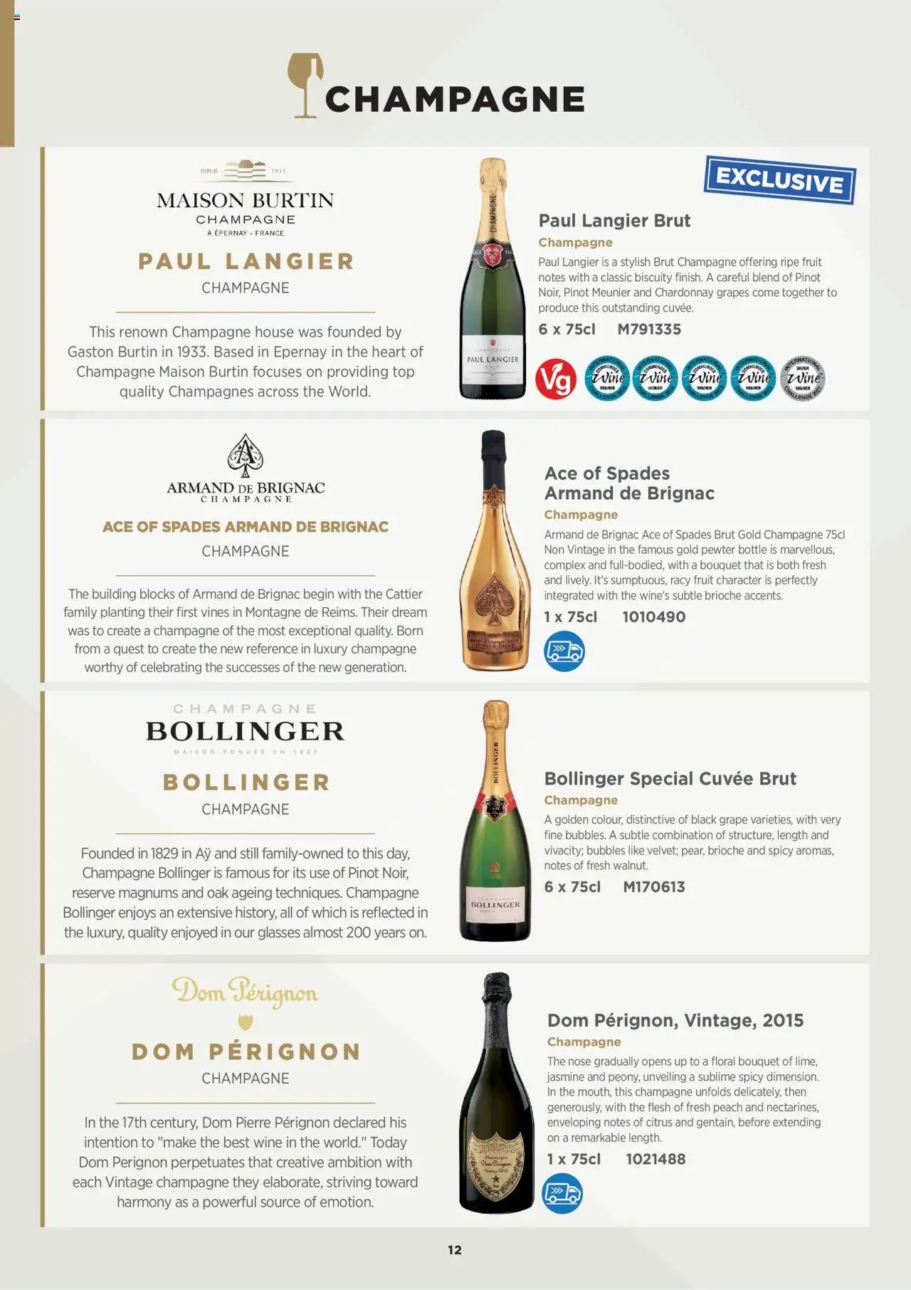 Booker Wholesale - Wine List 25/26
