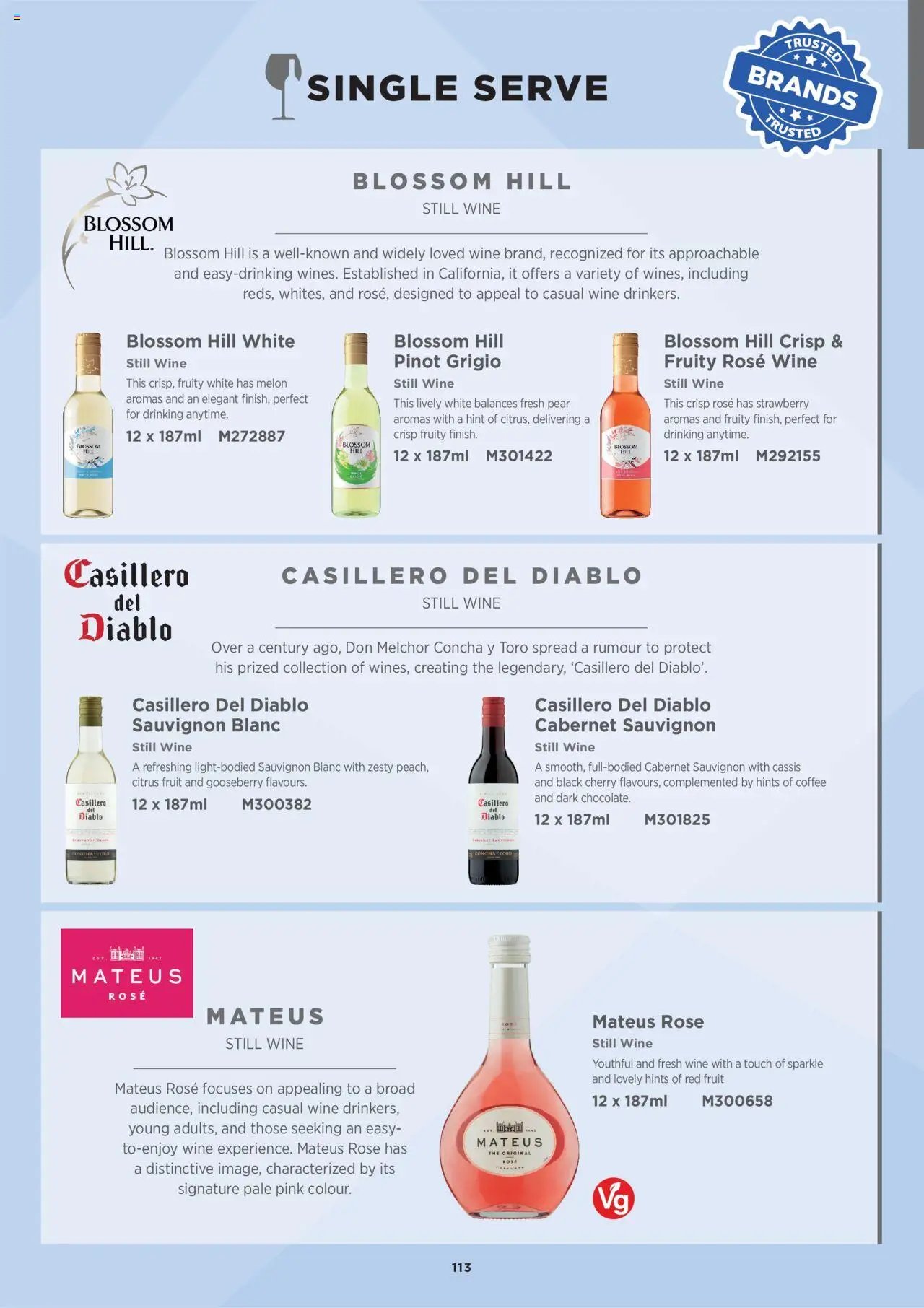 Booker Wholesale - Wine List 25/26