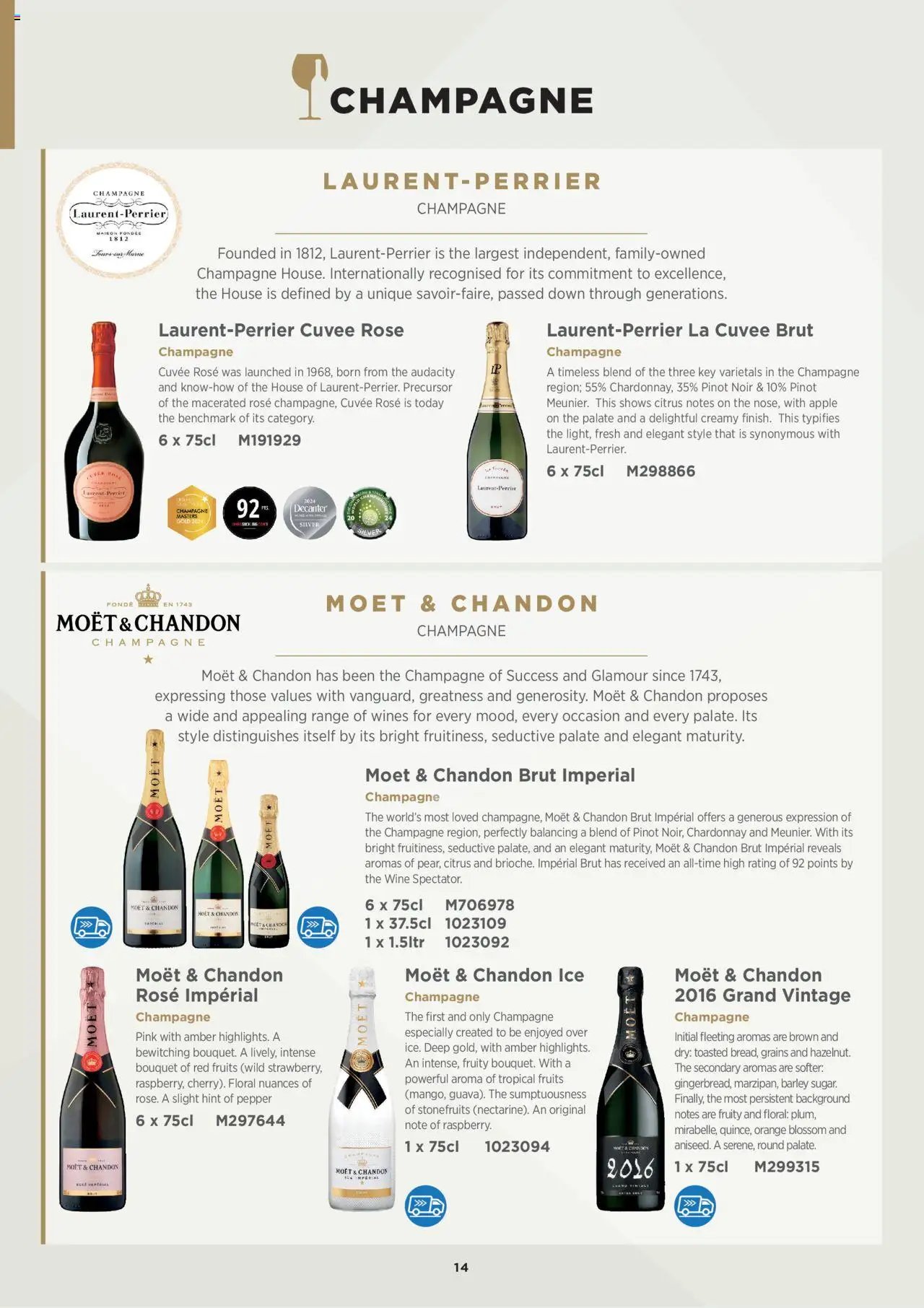 Booker Wholesale - Wine List 25/26