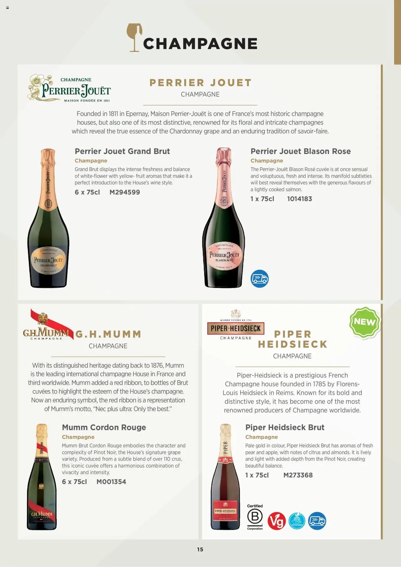 Booker Wholesale - Wine List 25/26