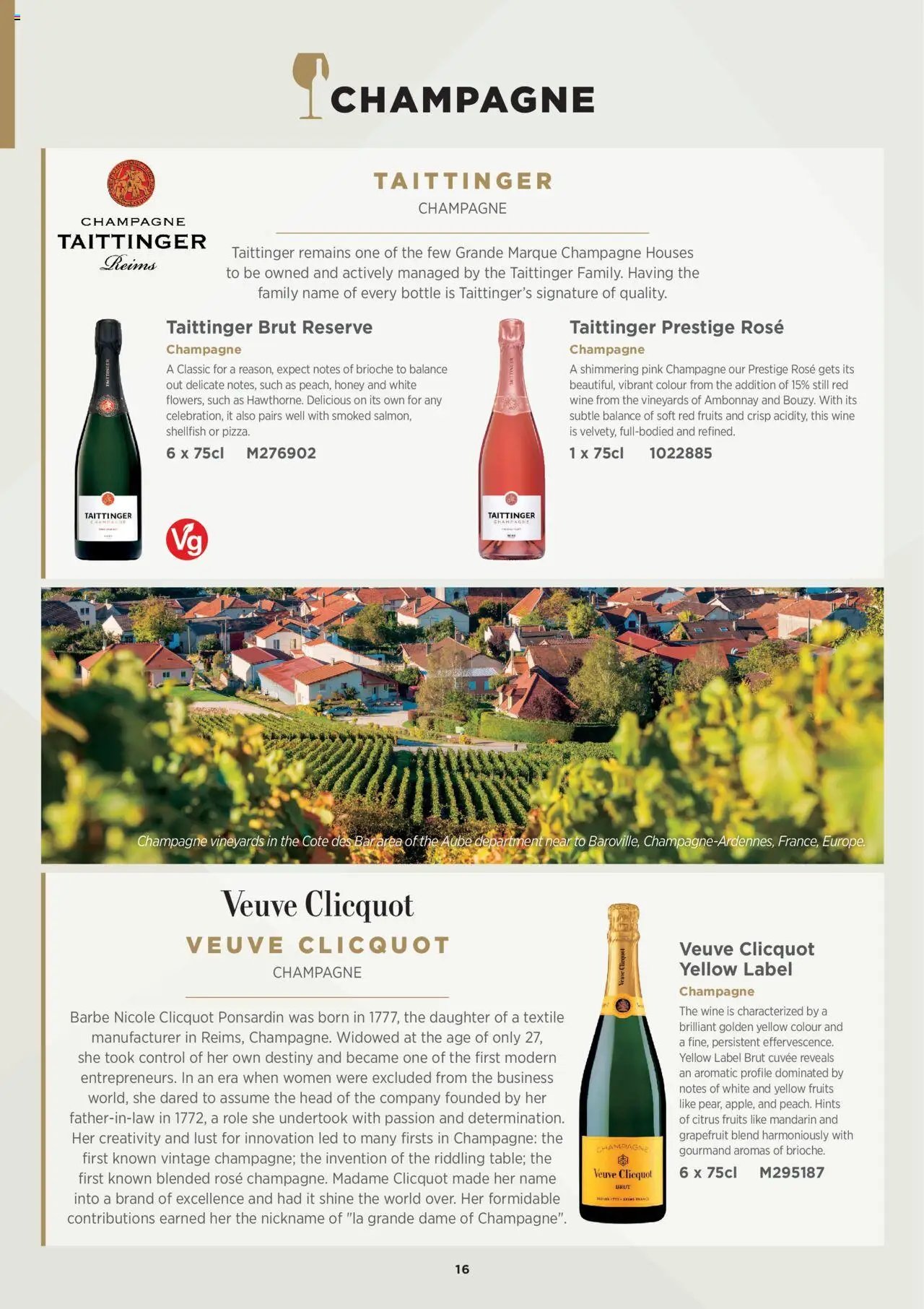 Booker Wholesale - Wine List 25/26
