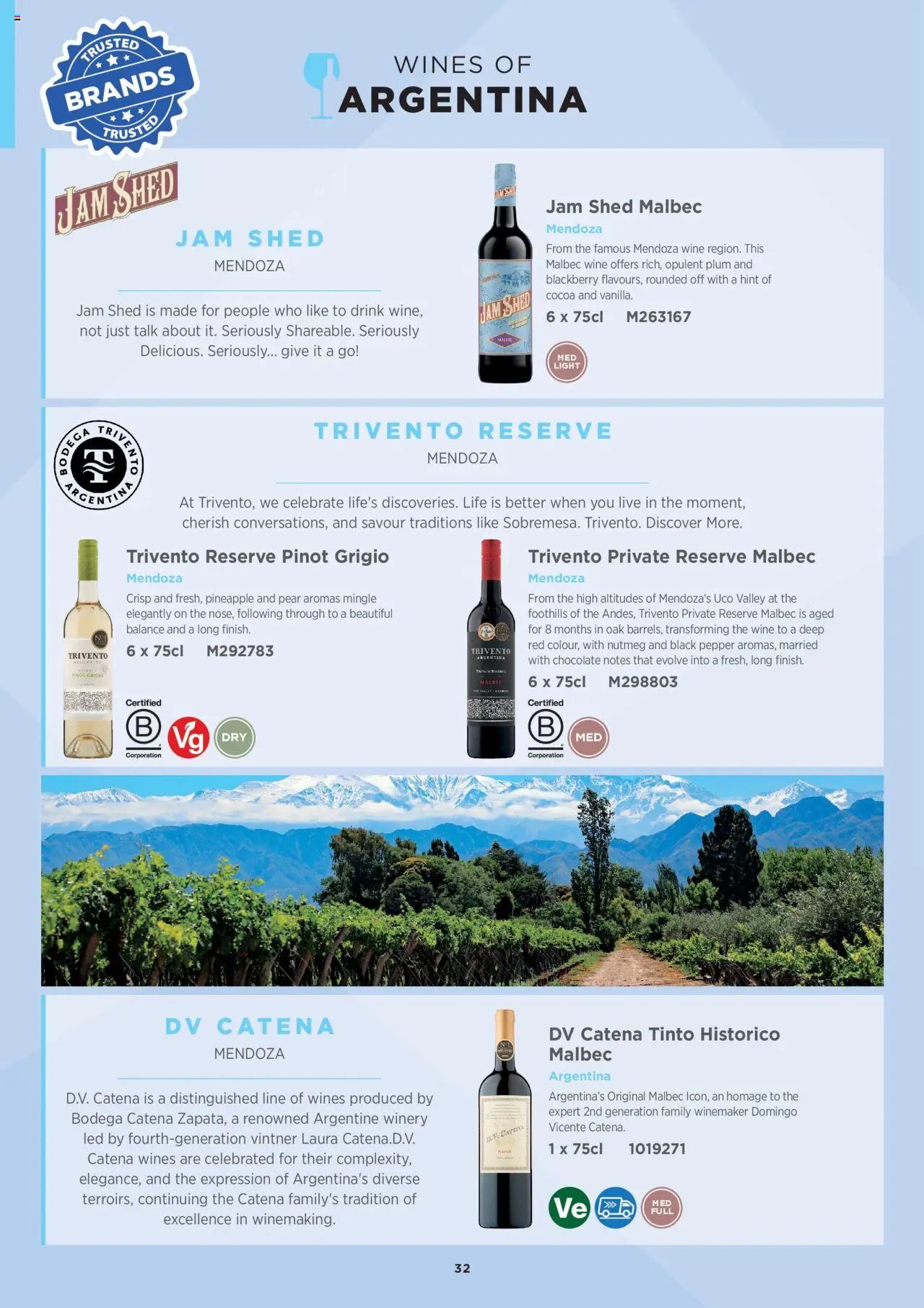 Booker Wholesale - Wine List 25/26