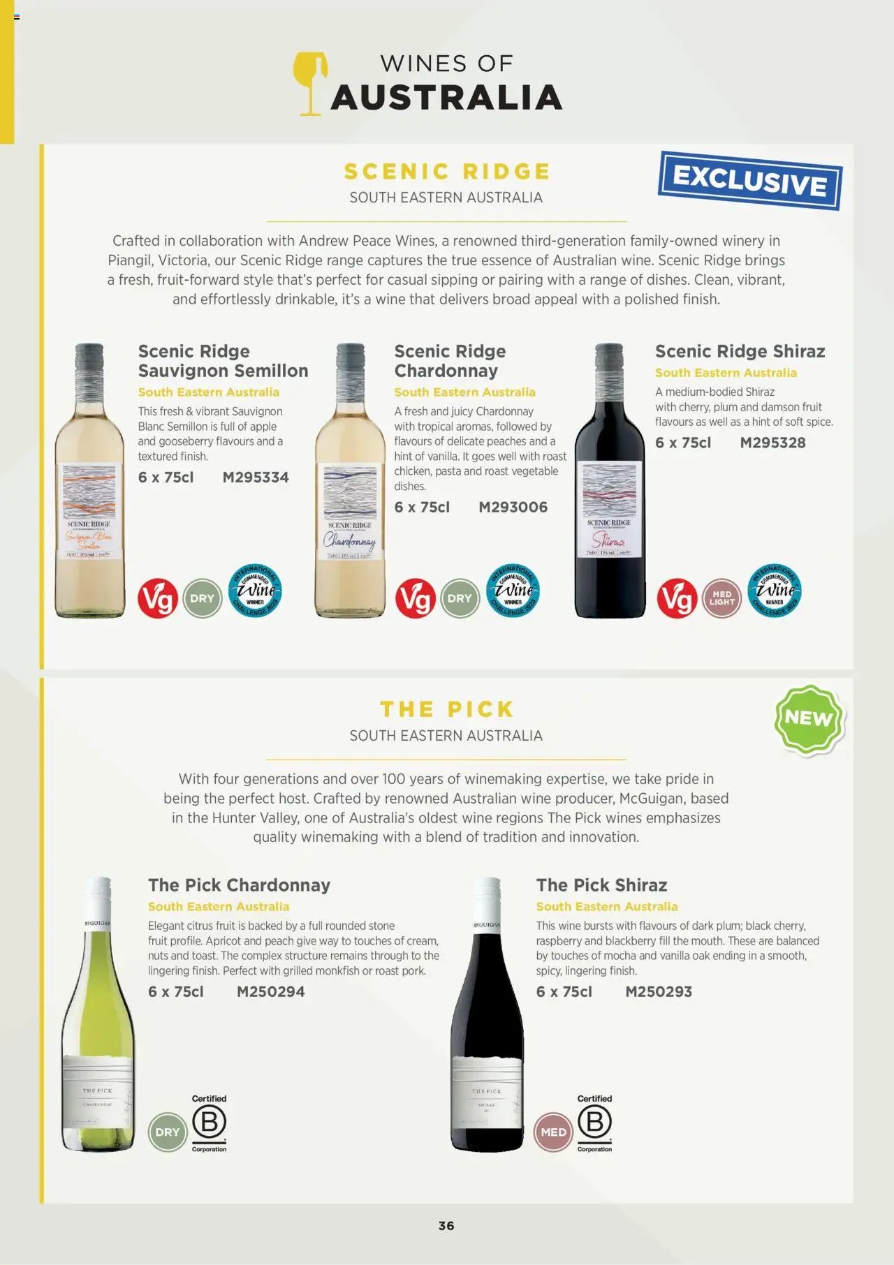 Booker Wholesale - Wine List 25/26