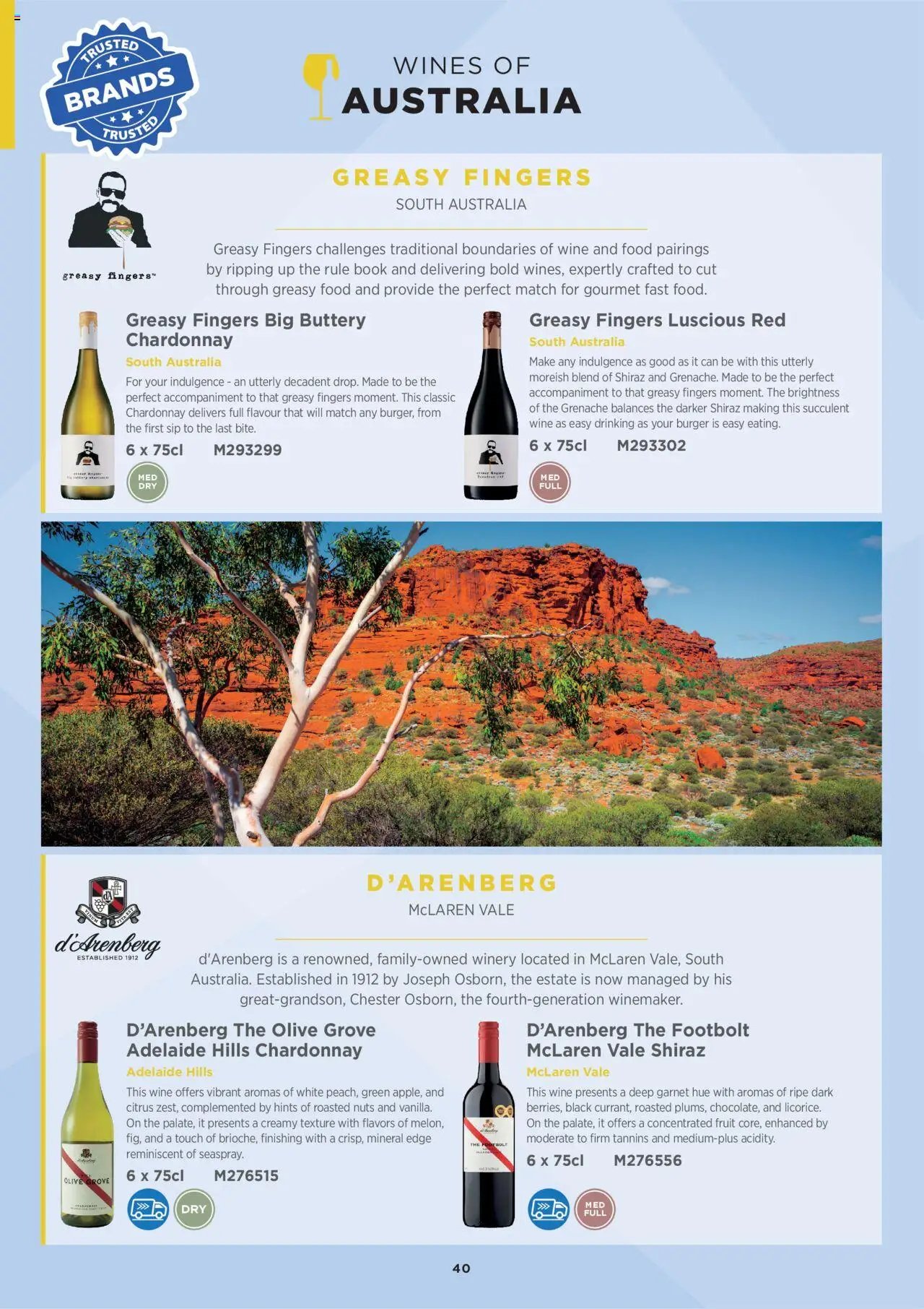 Booker Wholesale - Wine List 25/26