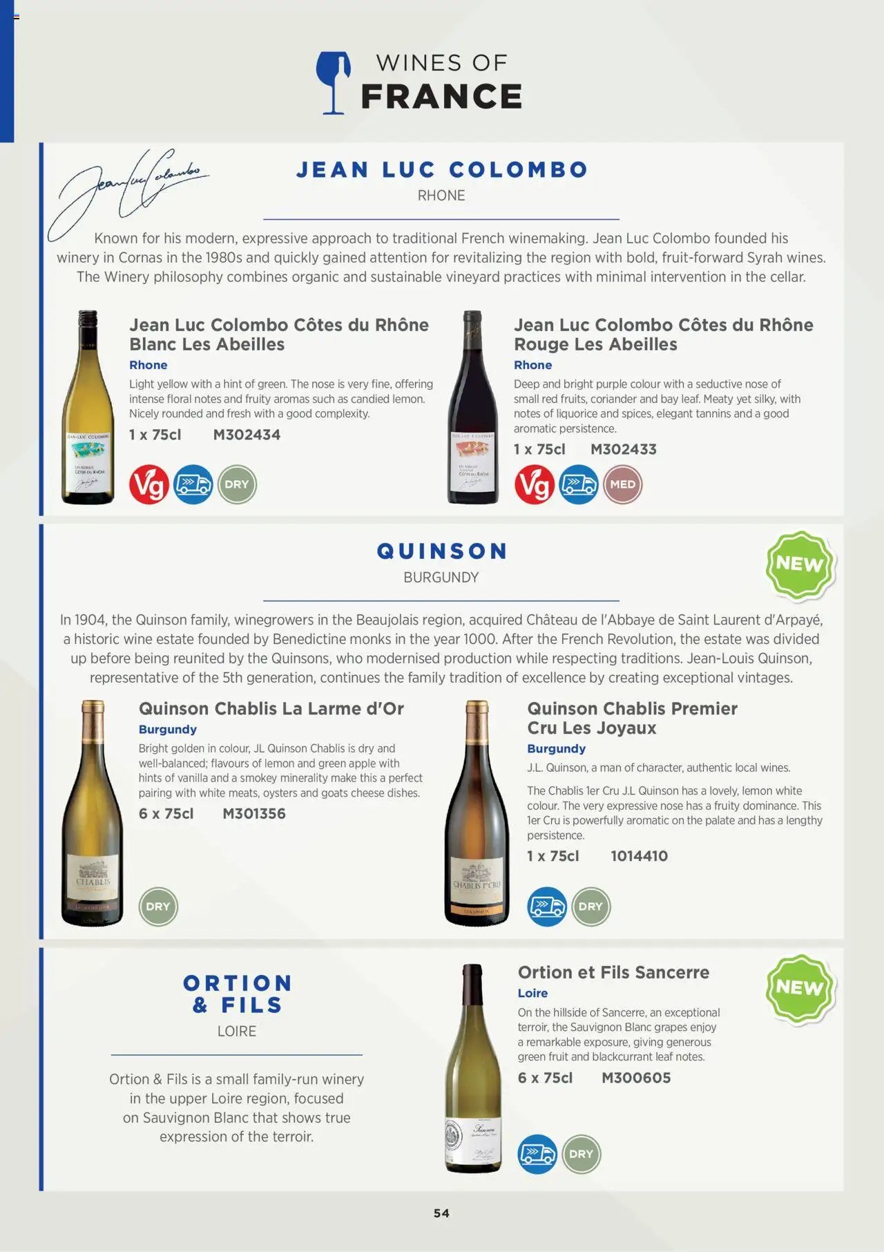 Booker Wholesale - Wine List 25/26