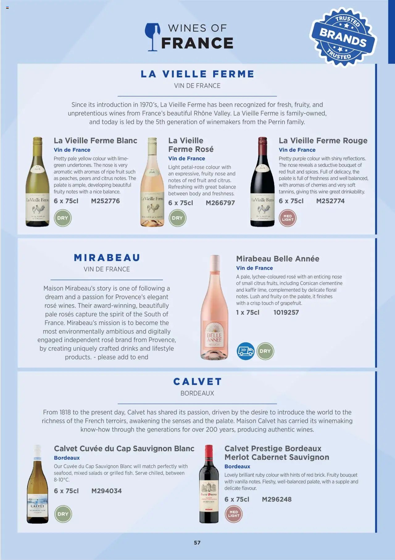Booker Wholesale - Wine List 25/26
