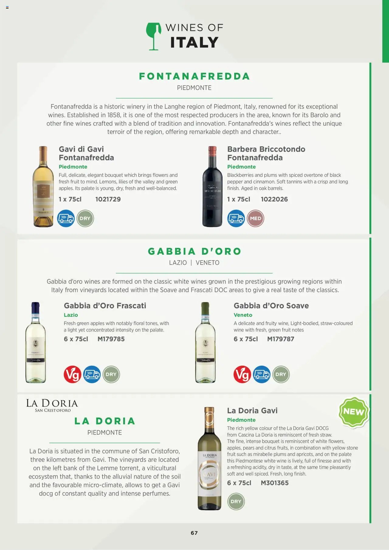 Booker Wholesale - Wine List 25/26