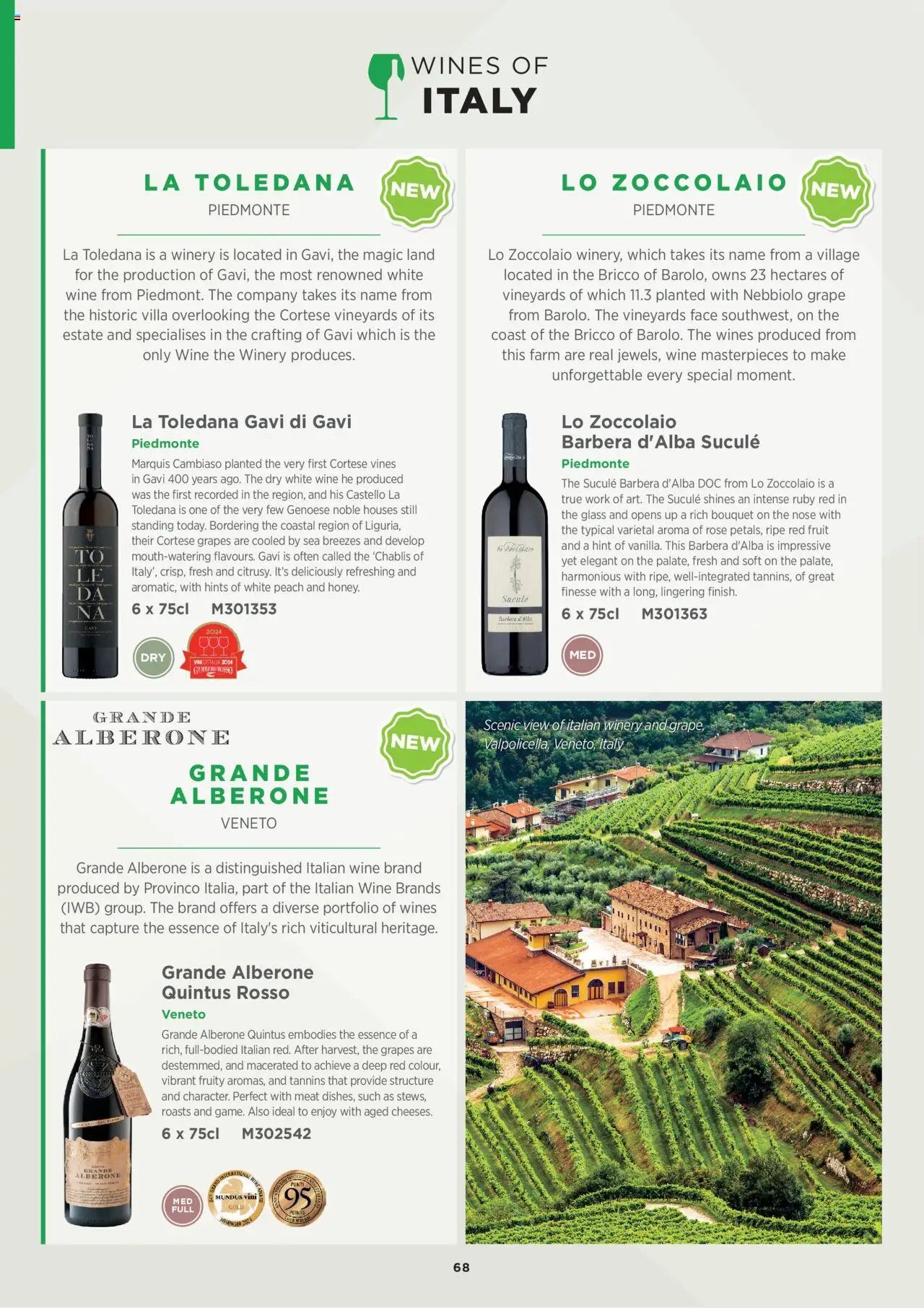 Booker Wholesale - Wine List 25/26