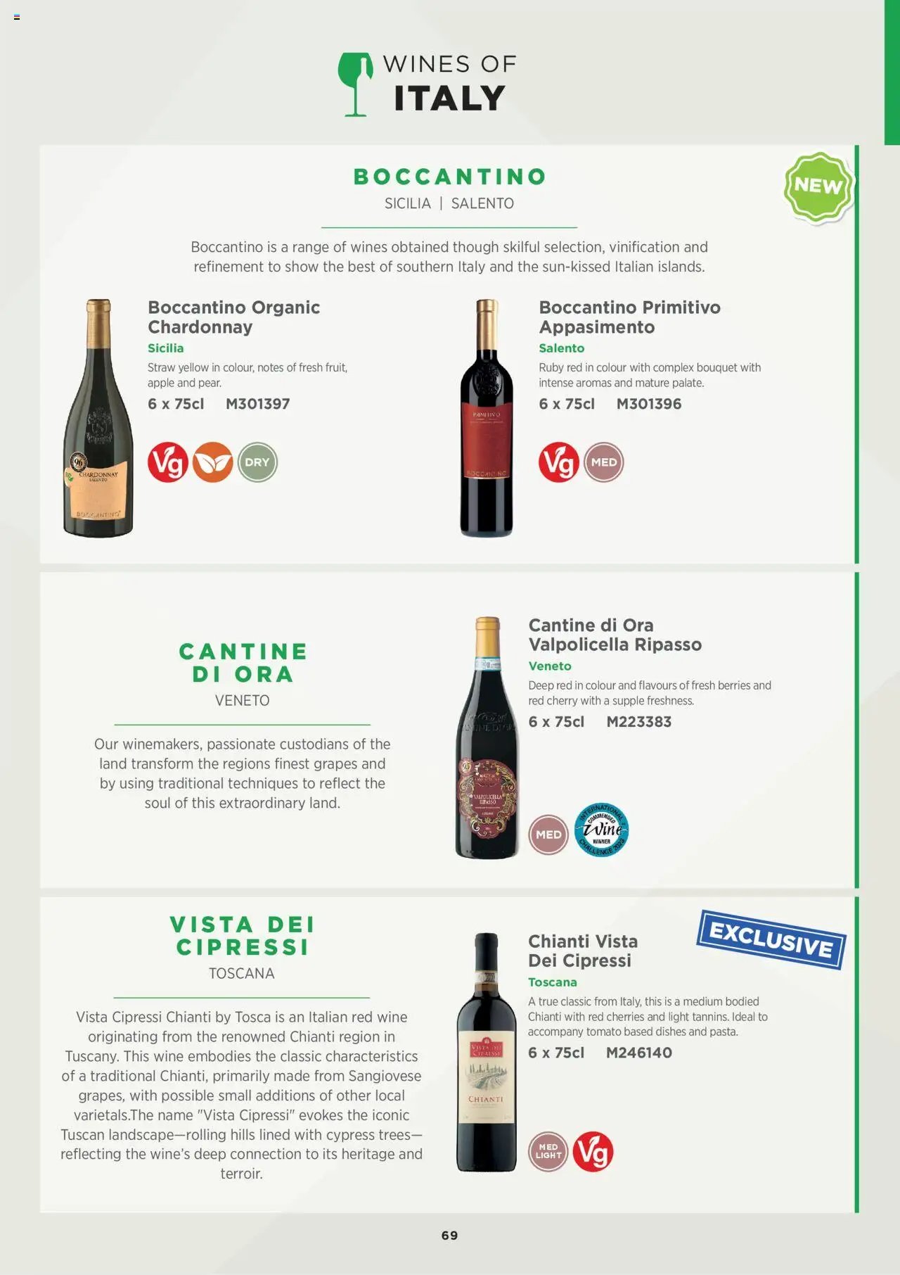 Booker Wholesale - Wine List 25/26