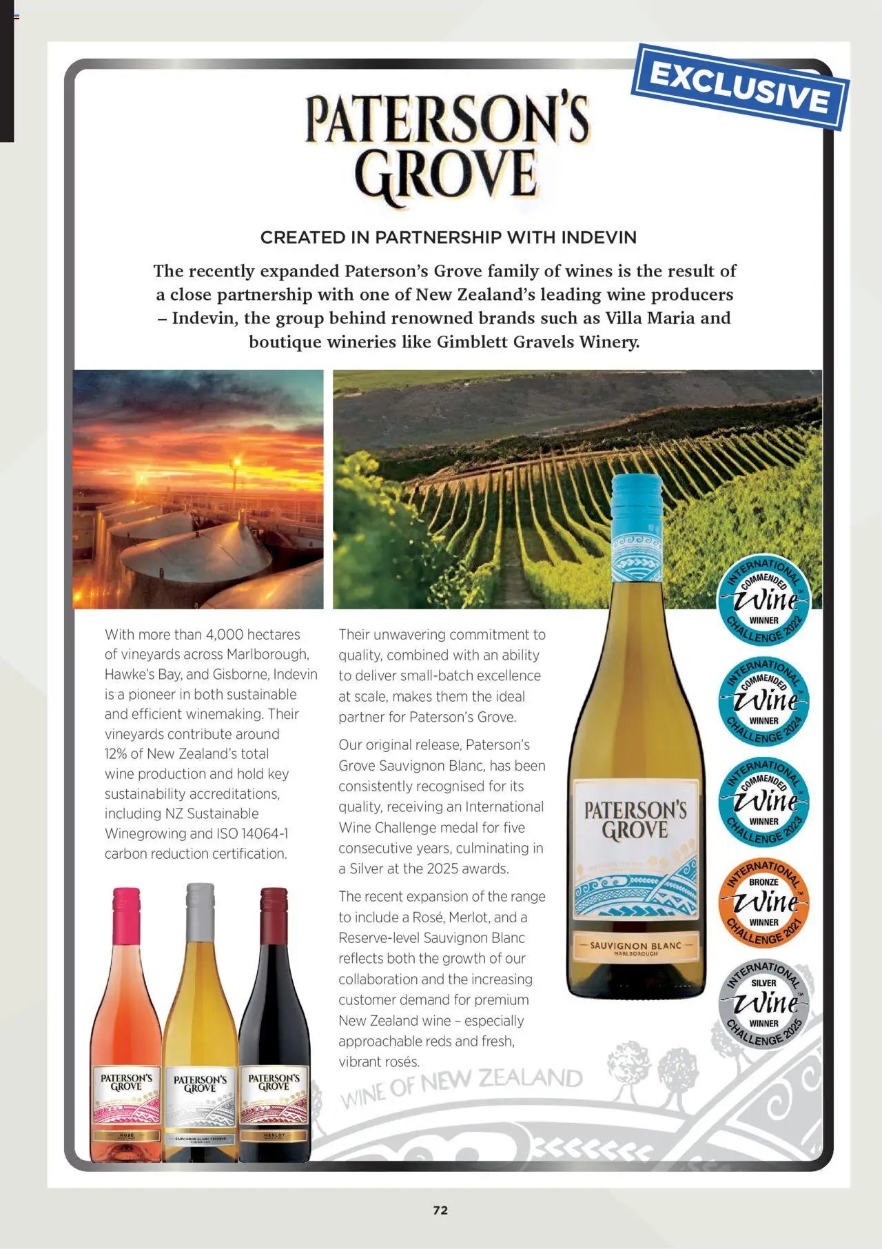 Booker Wholesale - Wine List 25/26