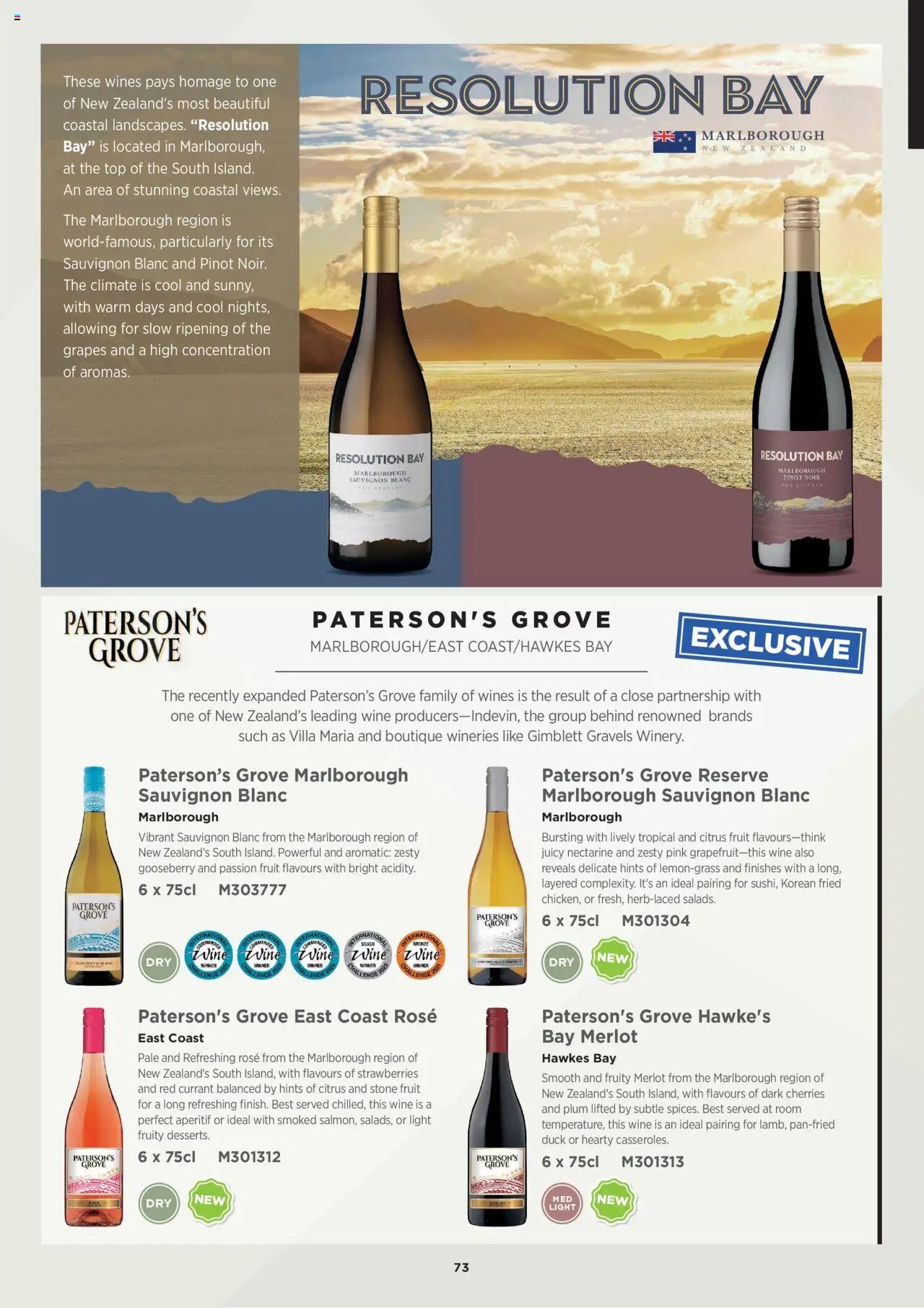 Booker Wholesale - Wine List 25/26