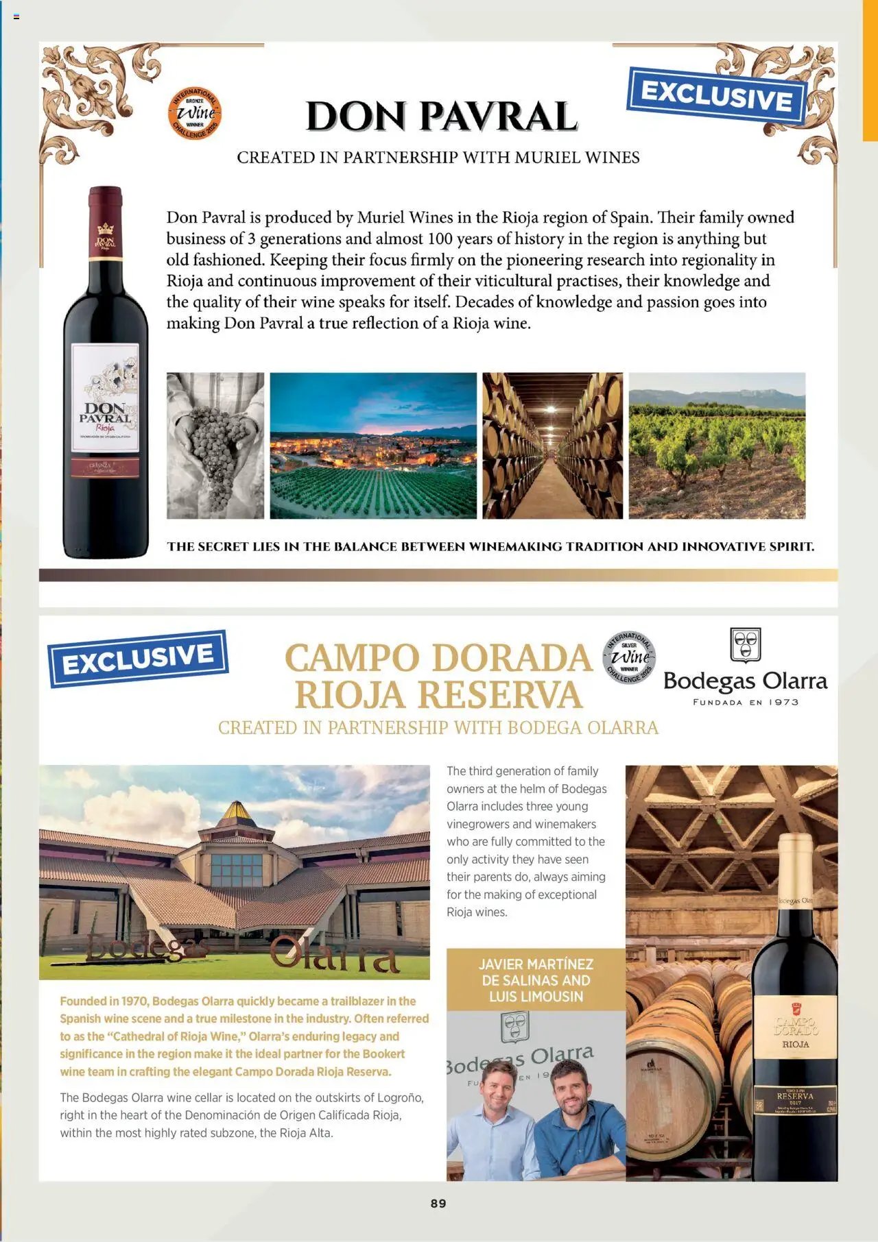 Booker Wholesale - Wine List 25/26