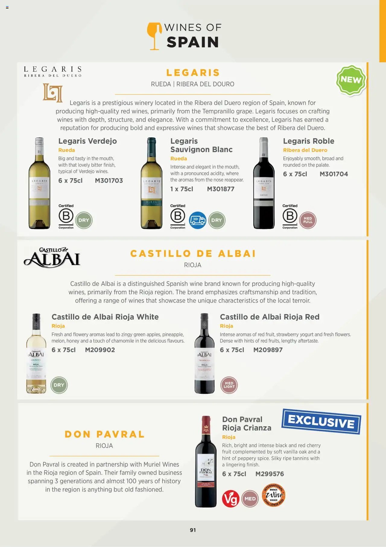 Booker Wholesale - Wine List 25/26