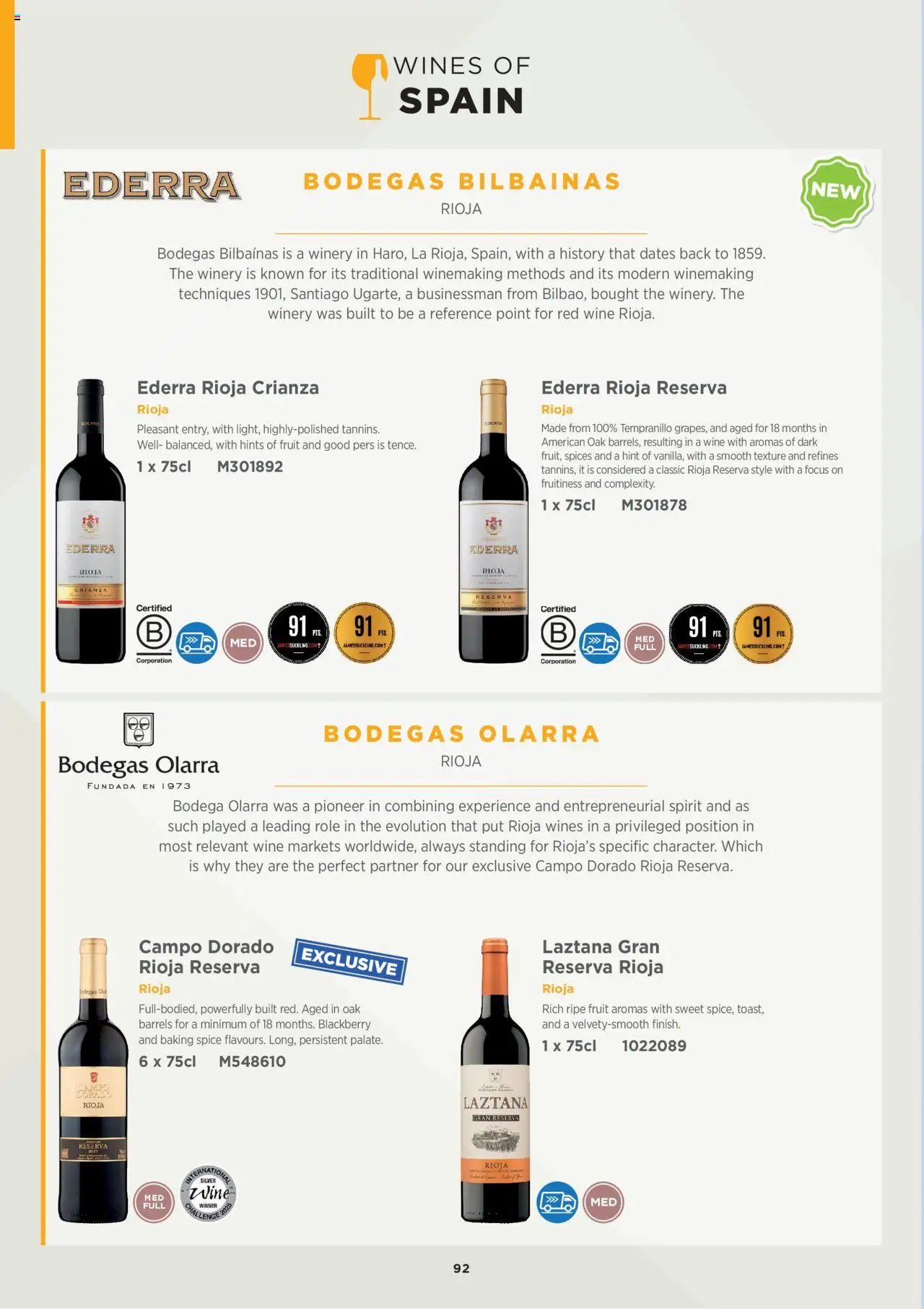Booker Wholesale - Wine List 25/26
