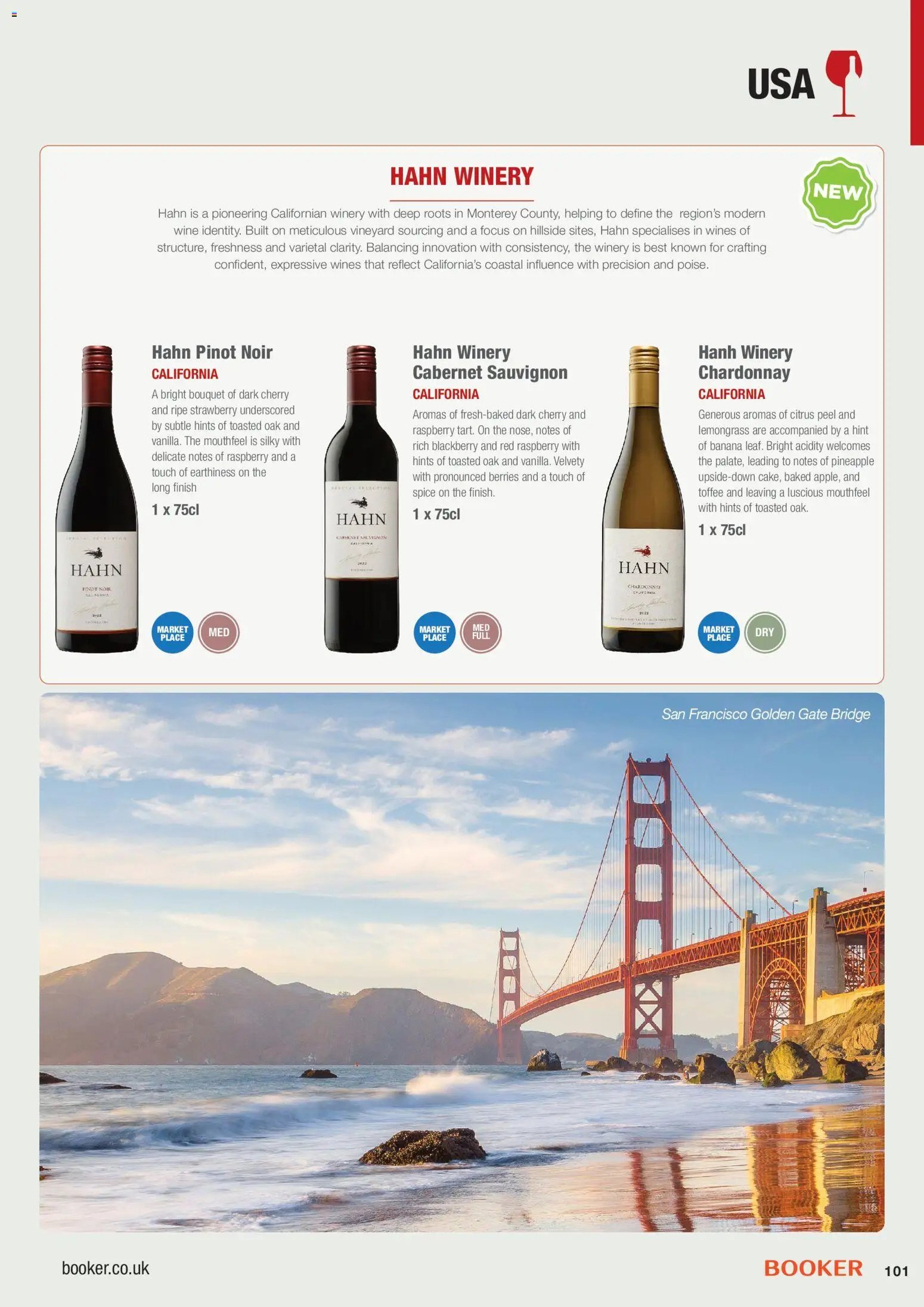 Booker Wholesale - Wine Guide